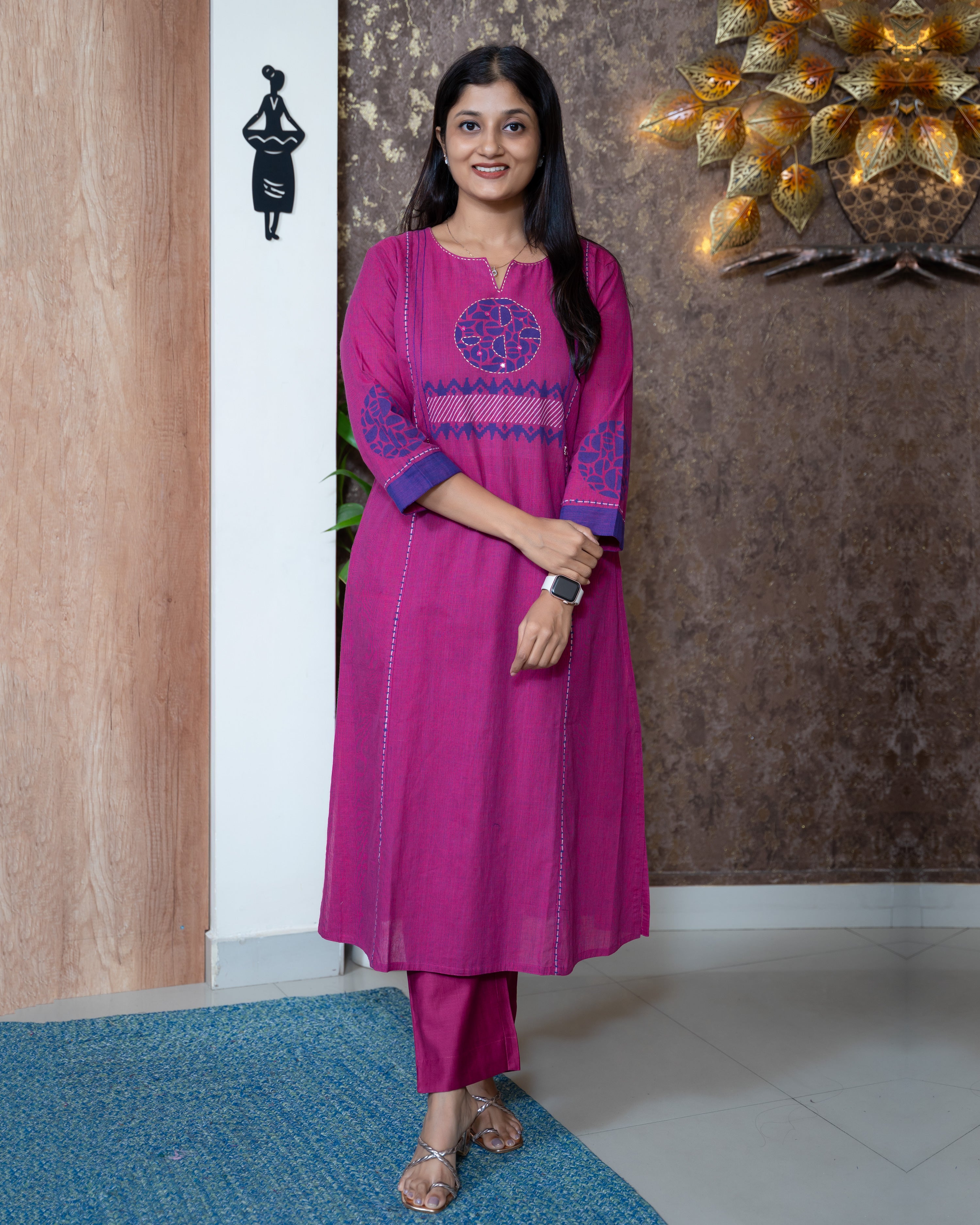 Load image into Gallery viewer, Cotton Kurti-8538
