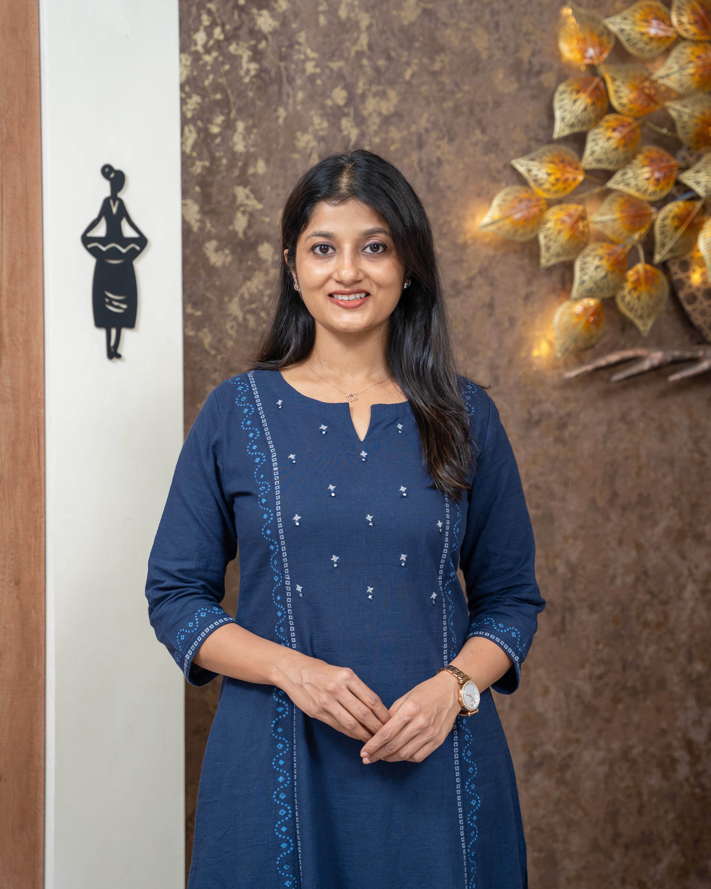 Load image into Gallery viewer, Pure Cotton Kurti-4398
