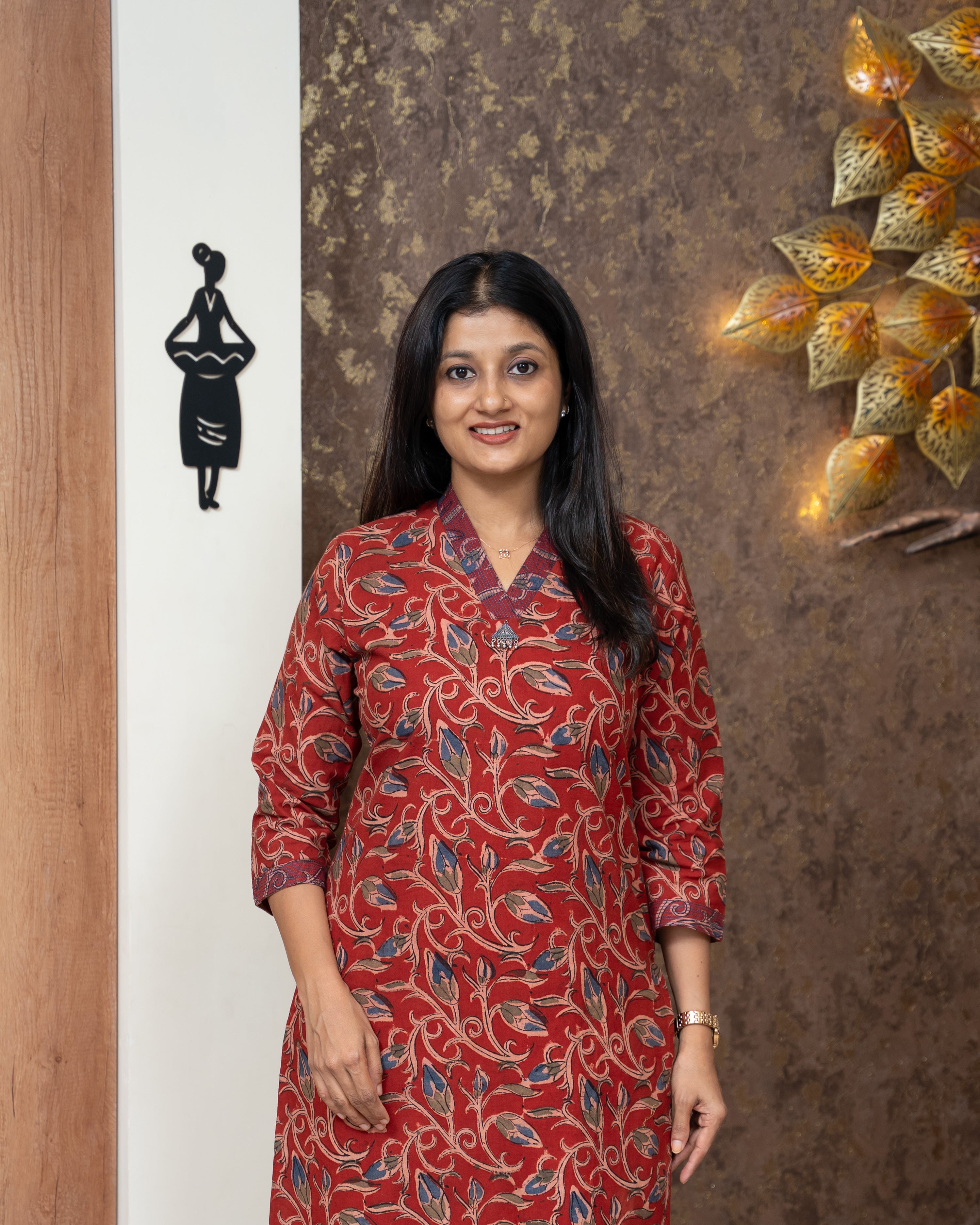 Load image into Gallery viewer, Pure Cotton Kurti-4397
