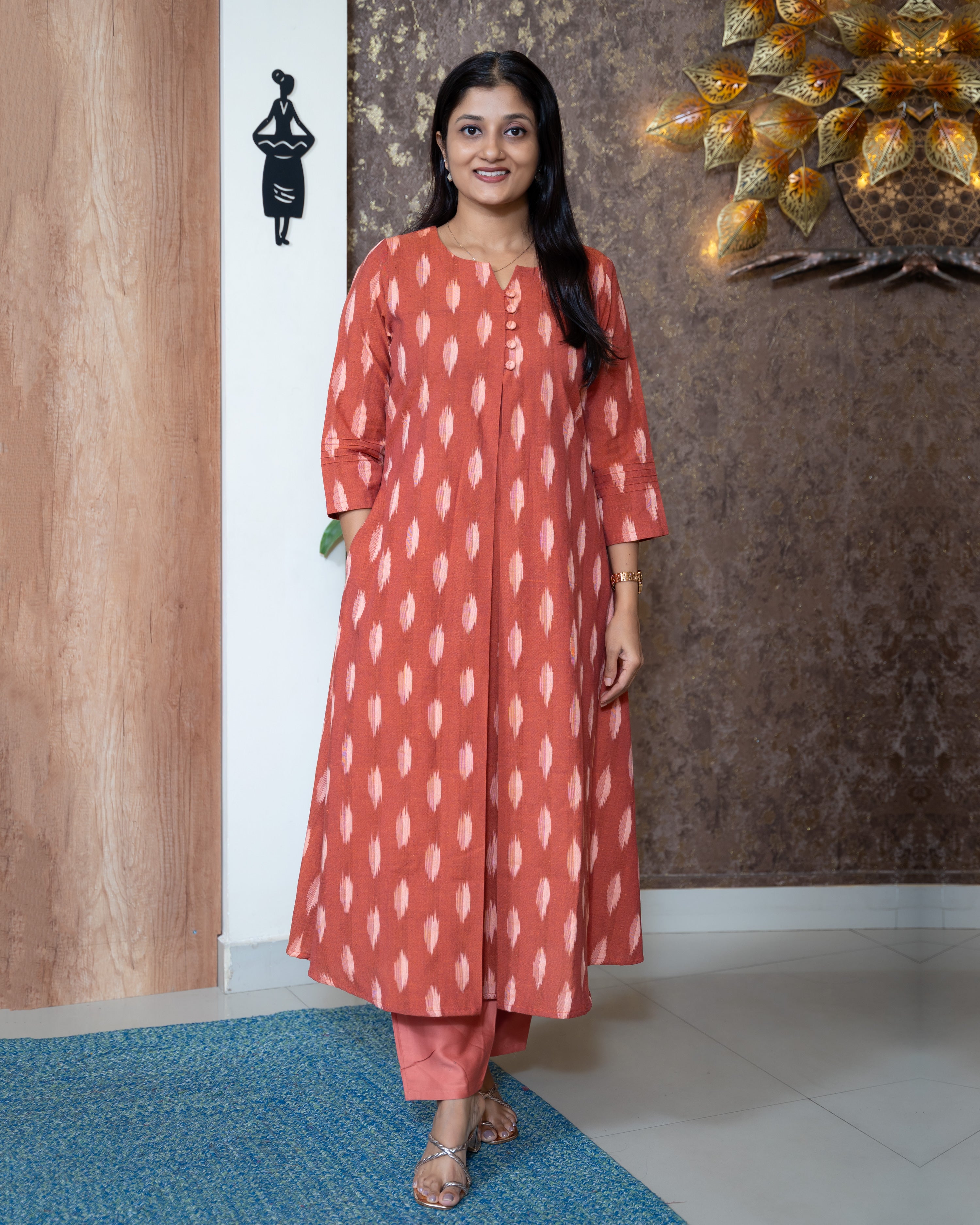Load image into Gallery viewer, Cotton Designer Kurti(Pre-Order)-1155
