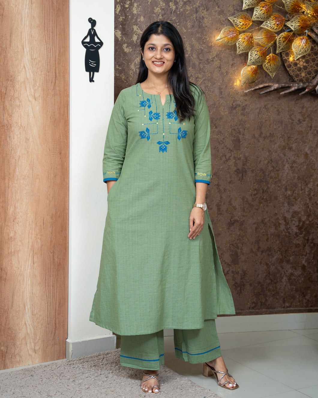 Cotton Co-Ord Set-4406