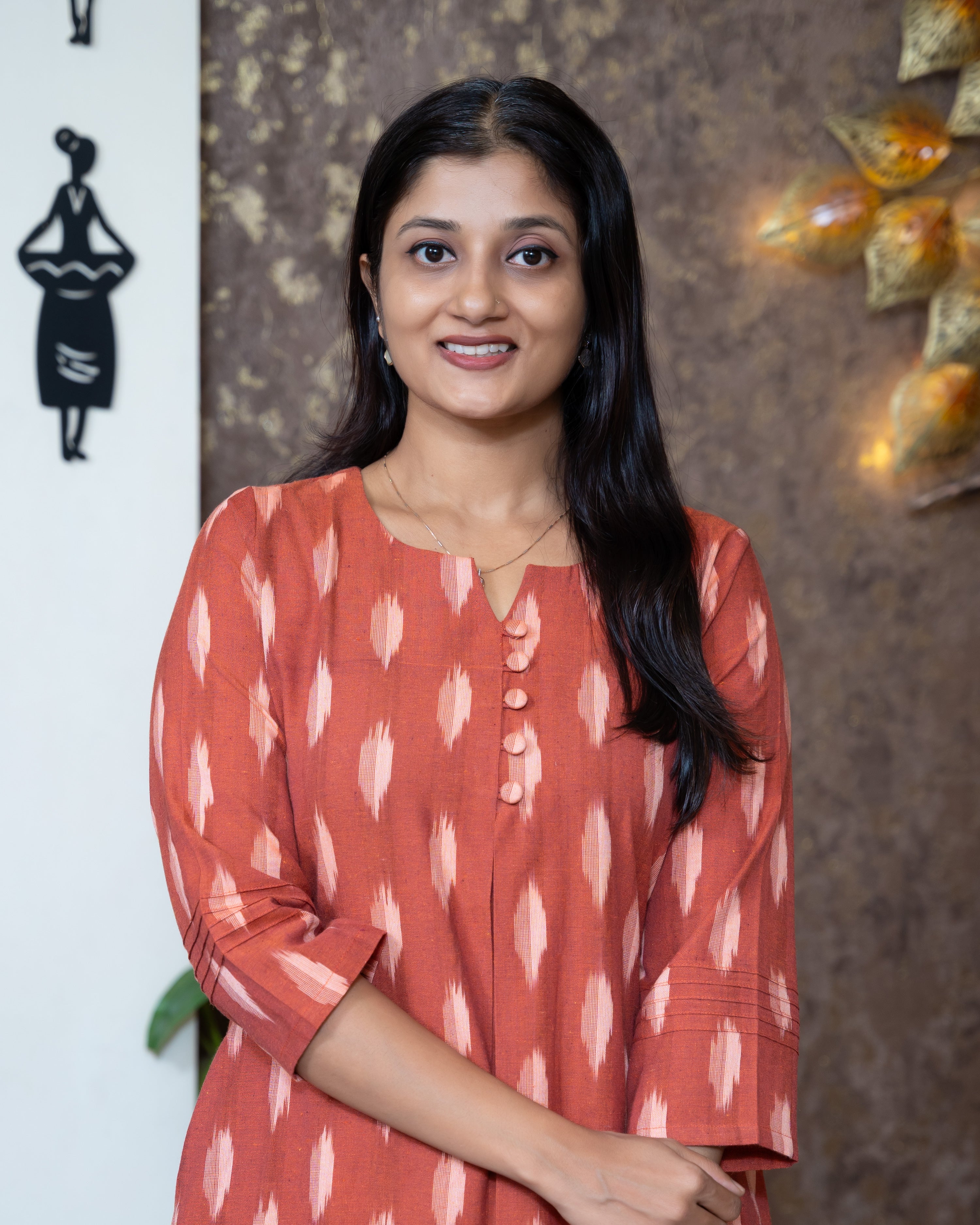 Load image into Gallery viewer, Cotton Designer Kurti(Pre-Order)-1155
