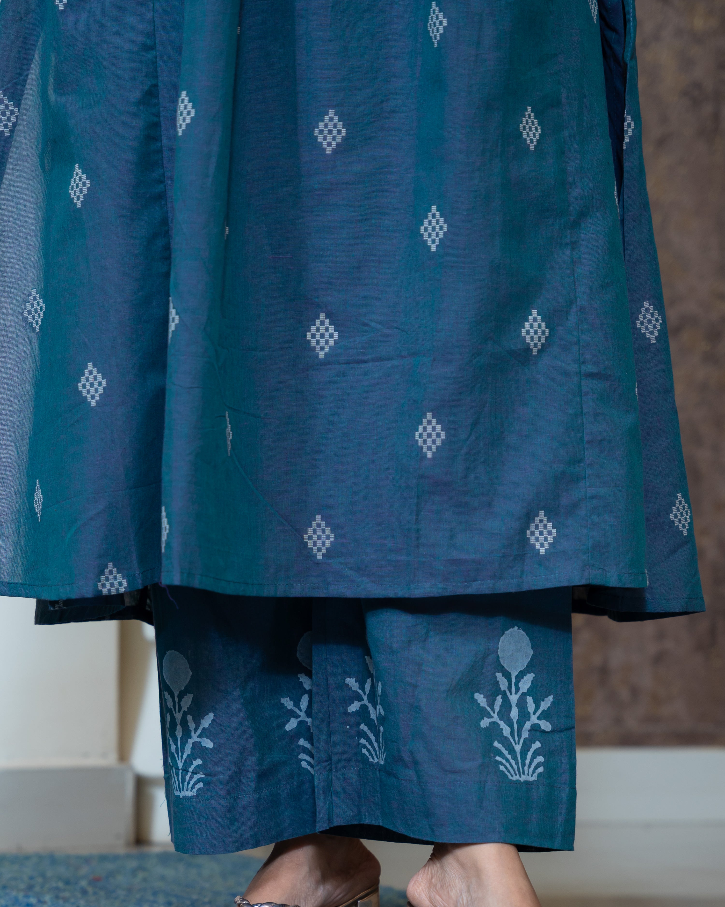 Load image into Gallery viewer, Cotton Co-Ord Set-
