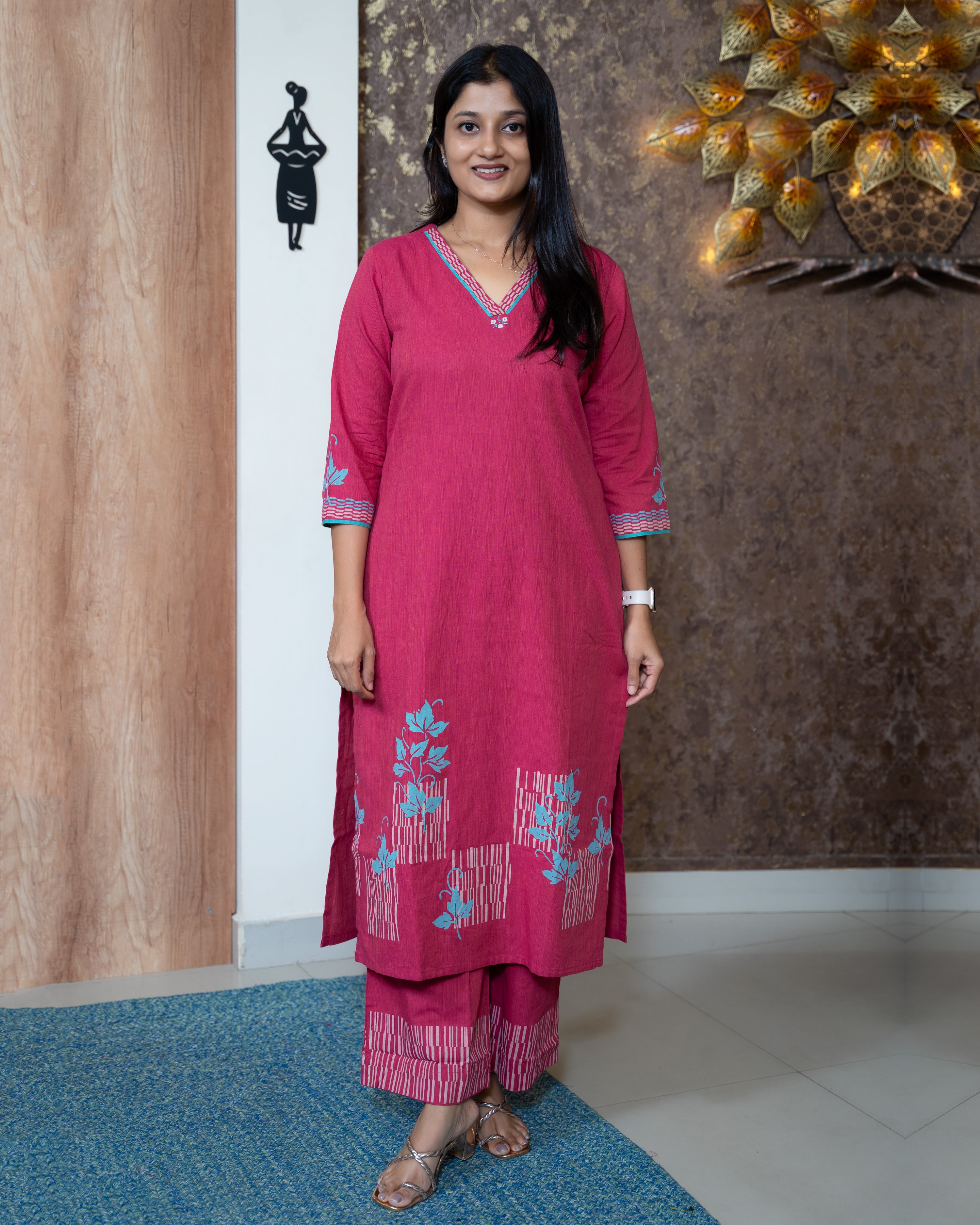 Load image into Gallery viewer, Cotton Co-Ord Set-8558
