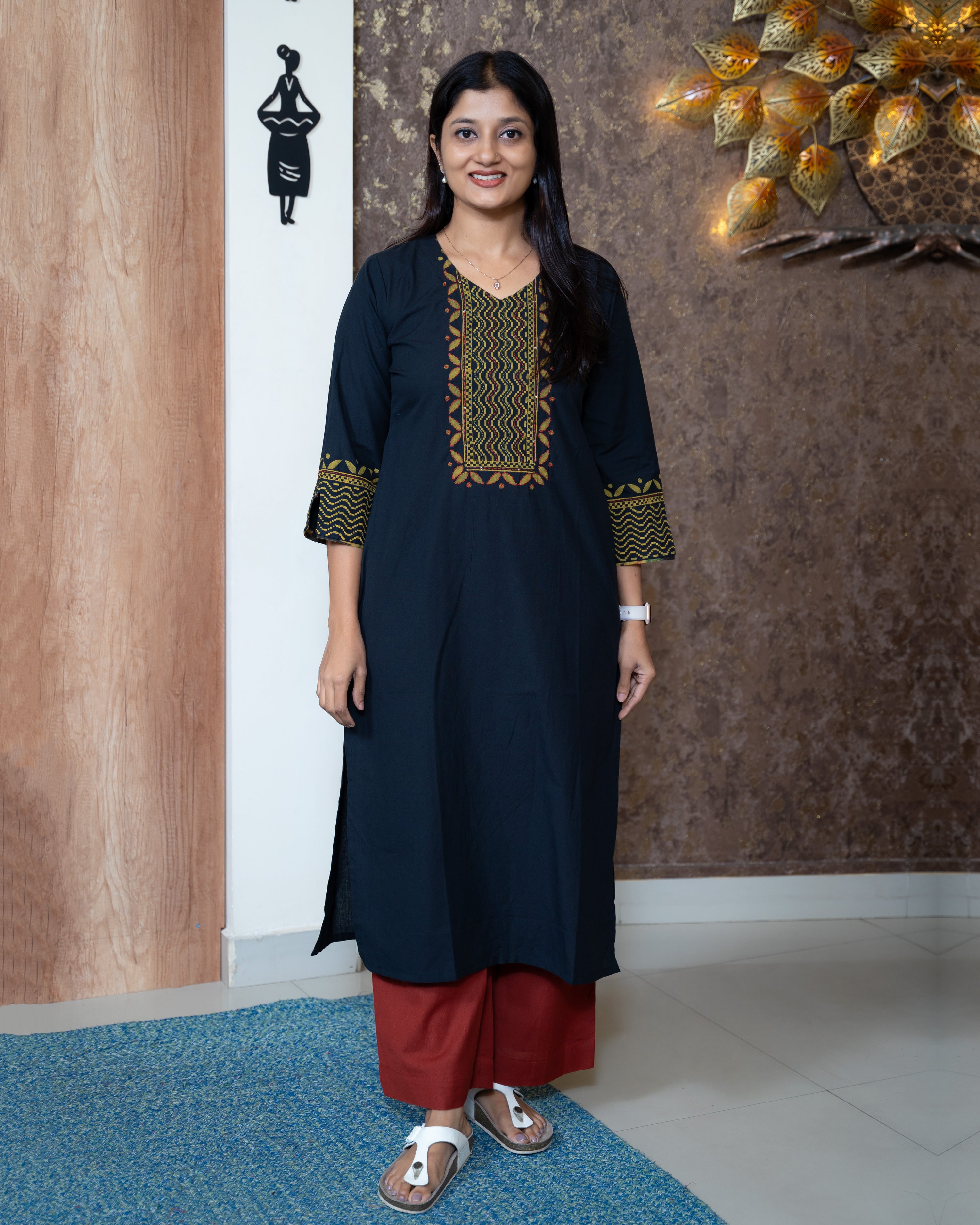 Load image into Gallery viewer, Cotton Kurti-8641
