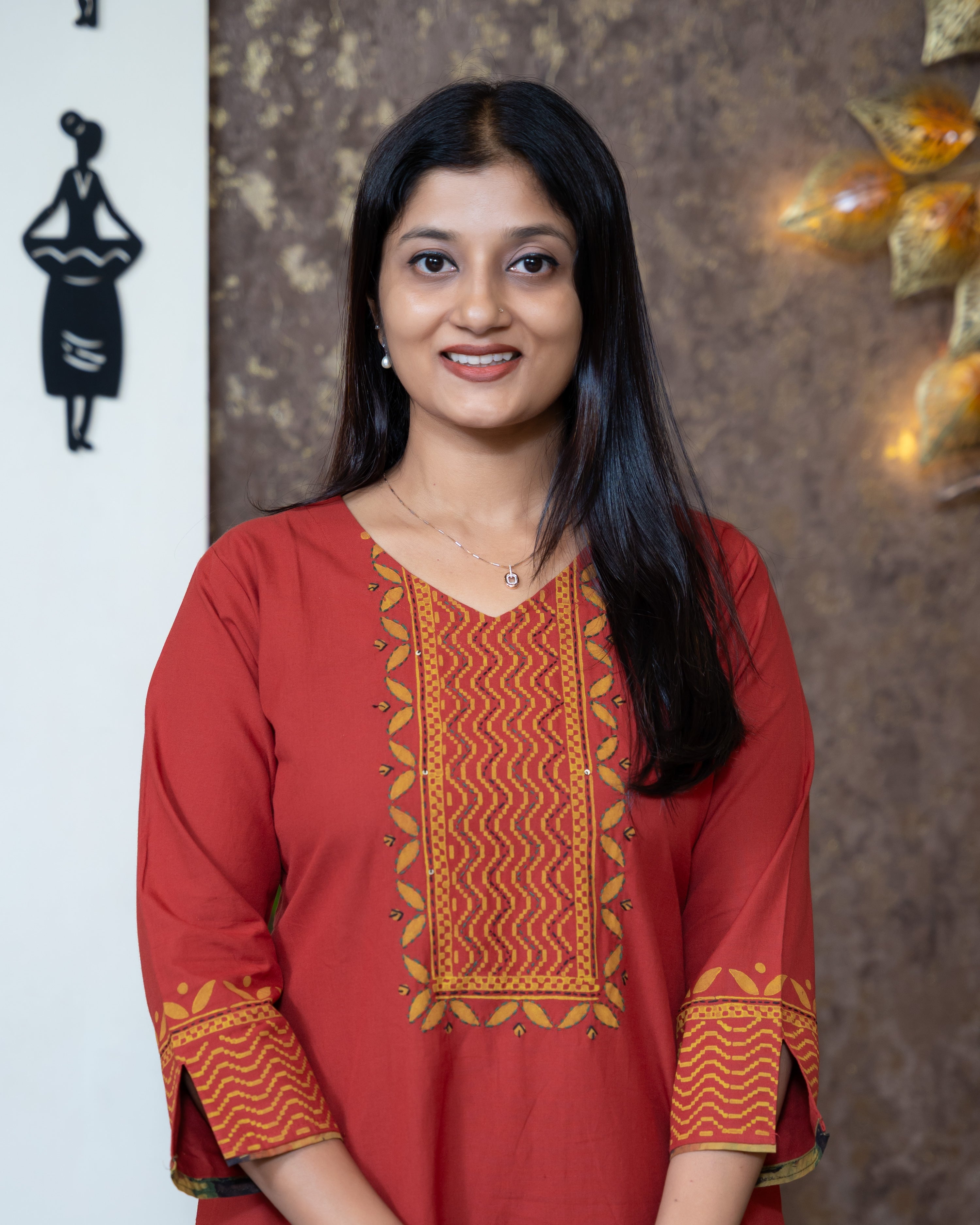 Load image into Gallery viewer, Cotton Kurti-8641
