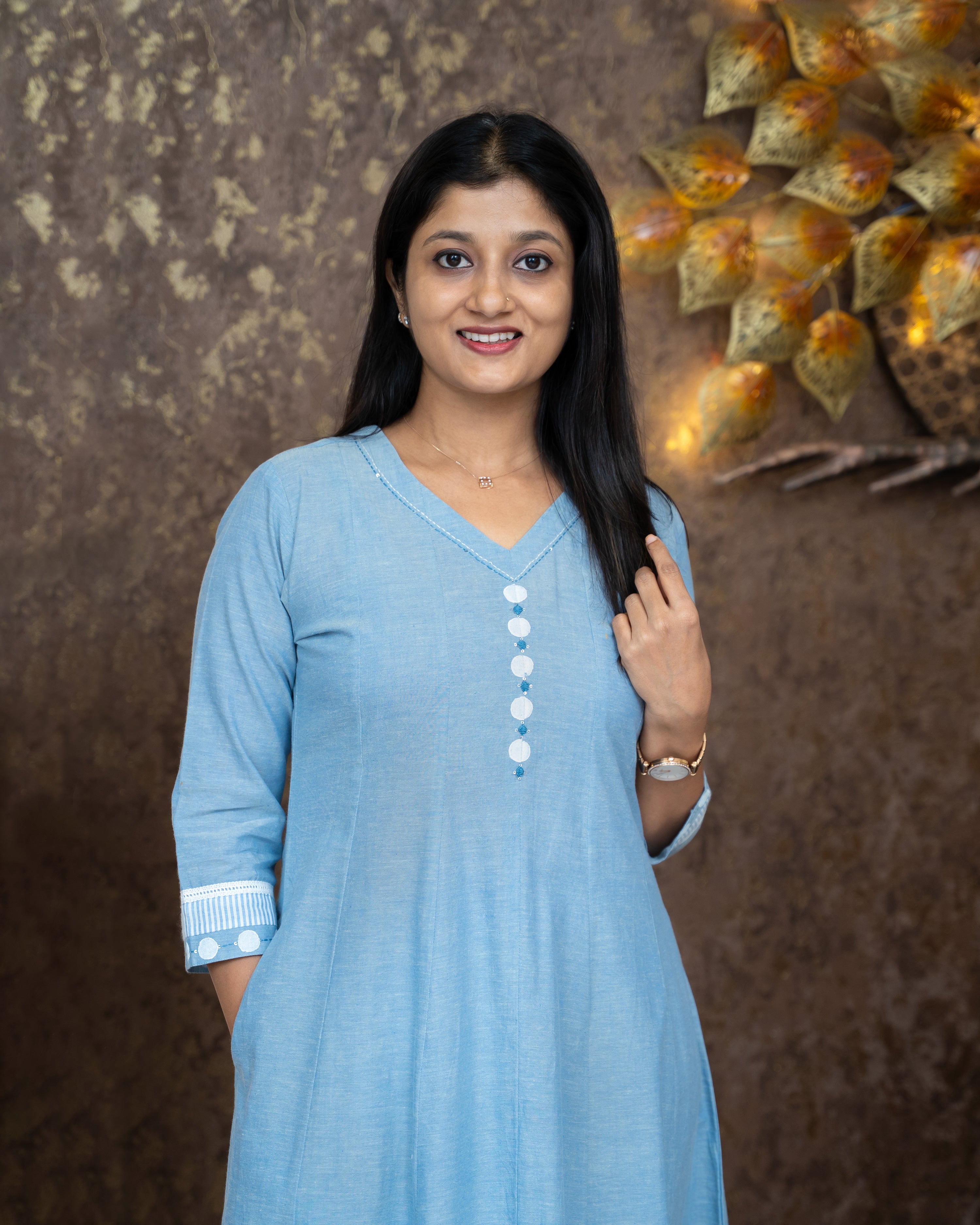 Load image into Gallery viewer, Pure Cotton Co-Ord Set-4405
