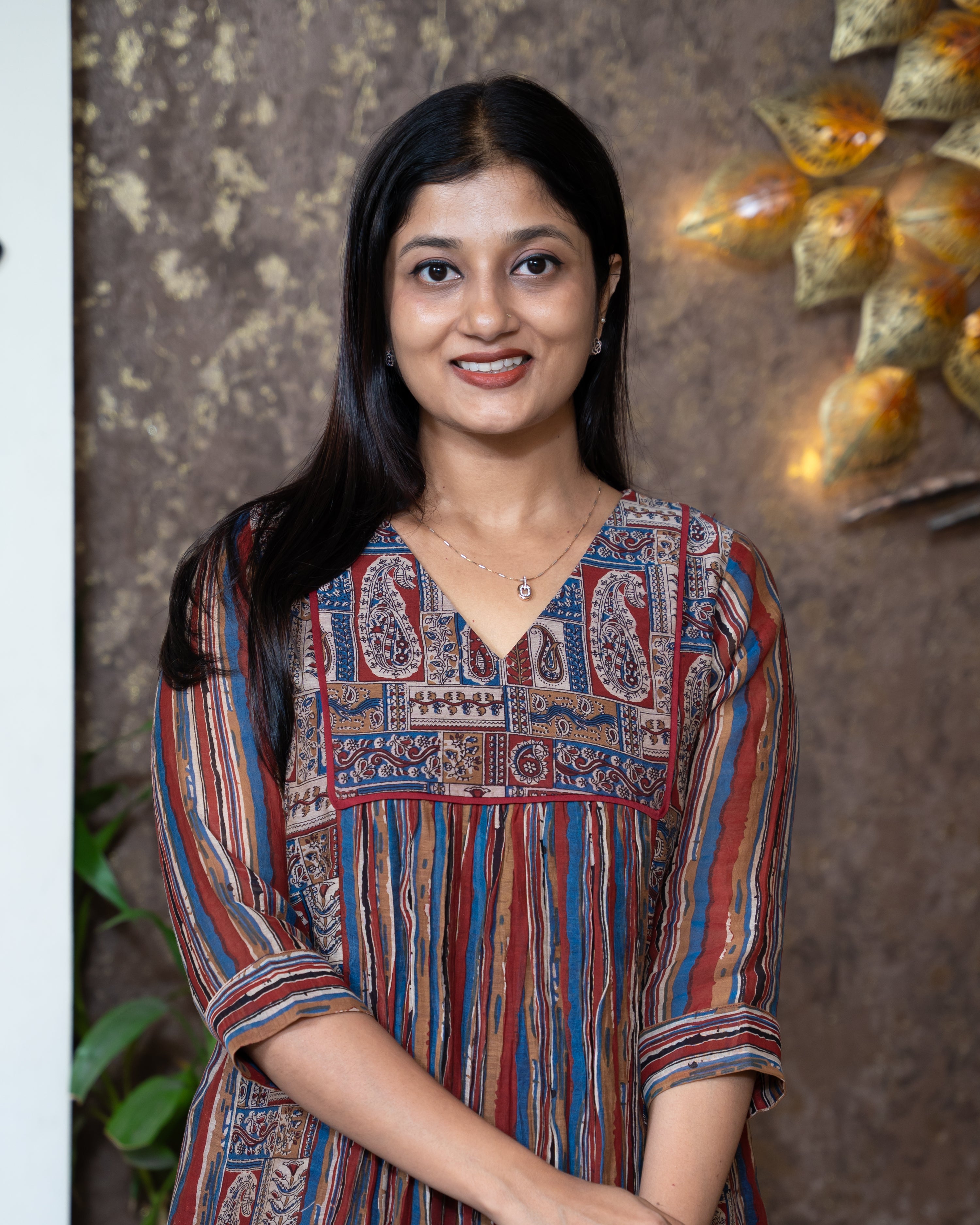 Load image into Gallery viewer, Mul Chanderi Designer Wear(Pre-Order)-1156
