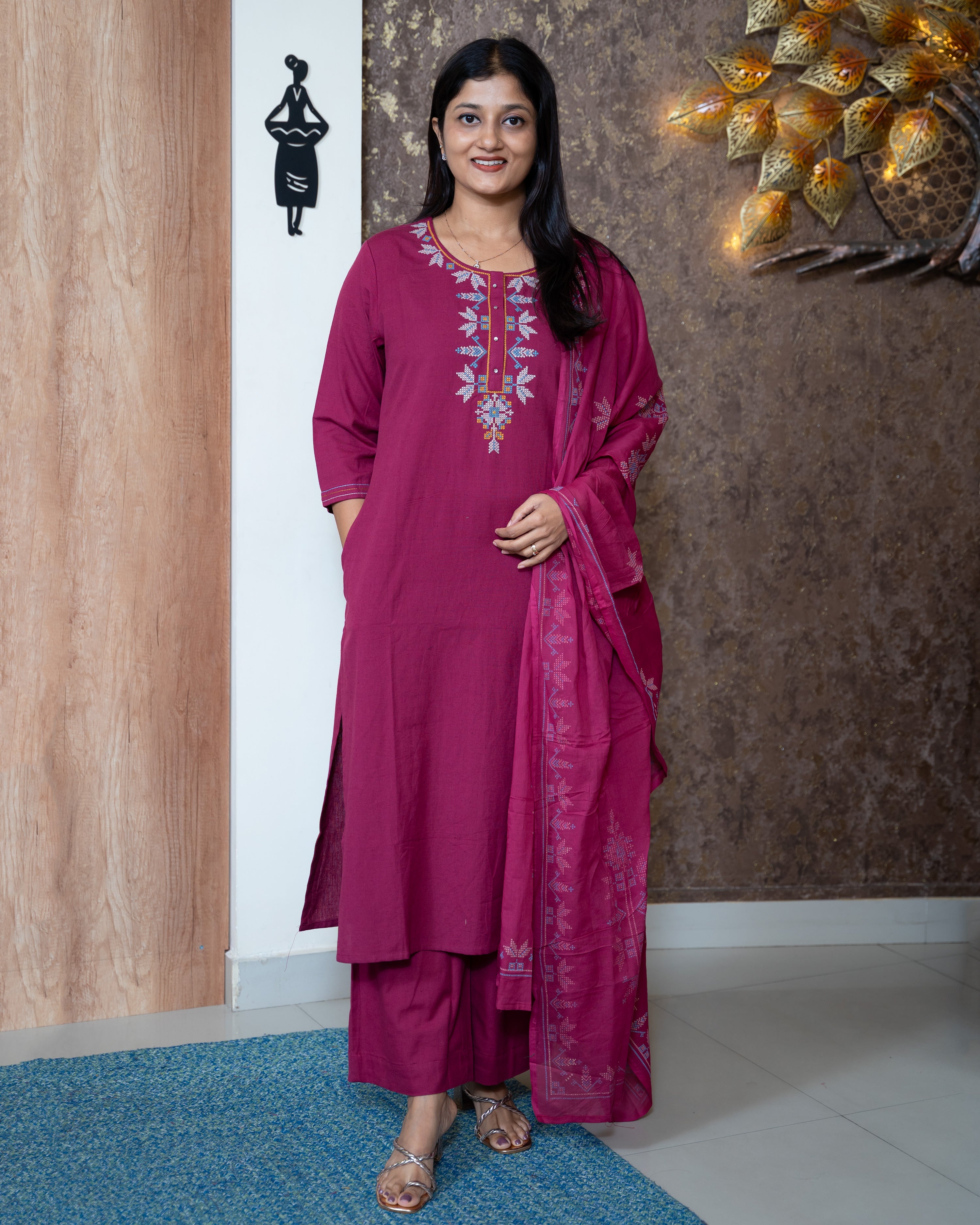 Load image into Gallery viewer, Cotton Suit-8648
