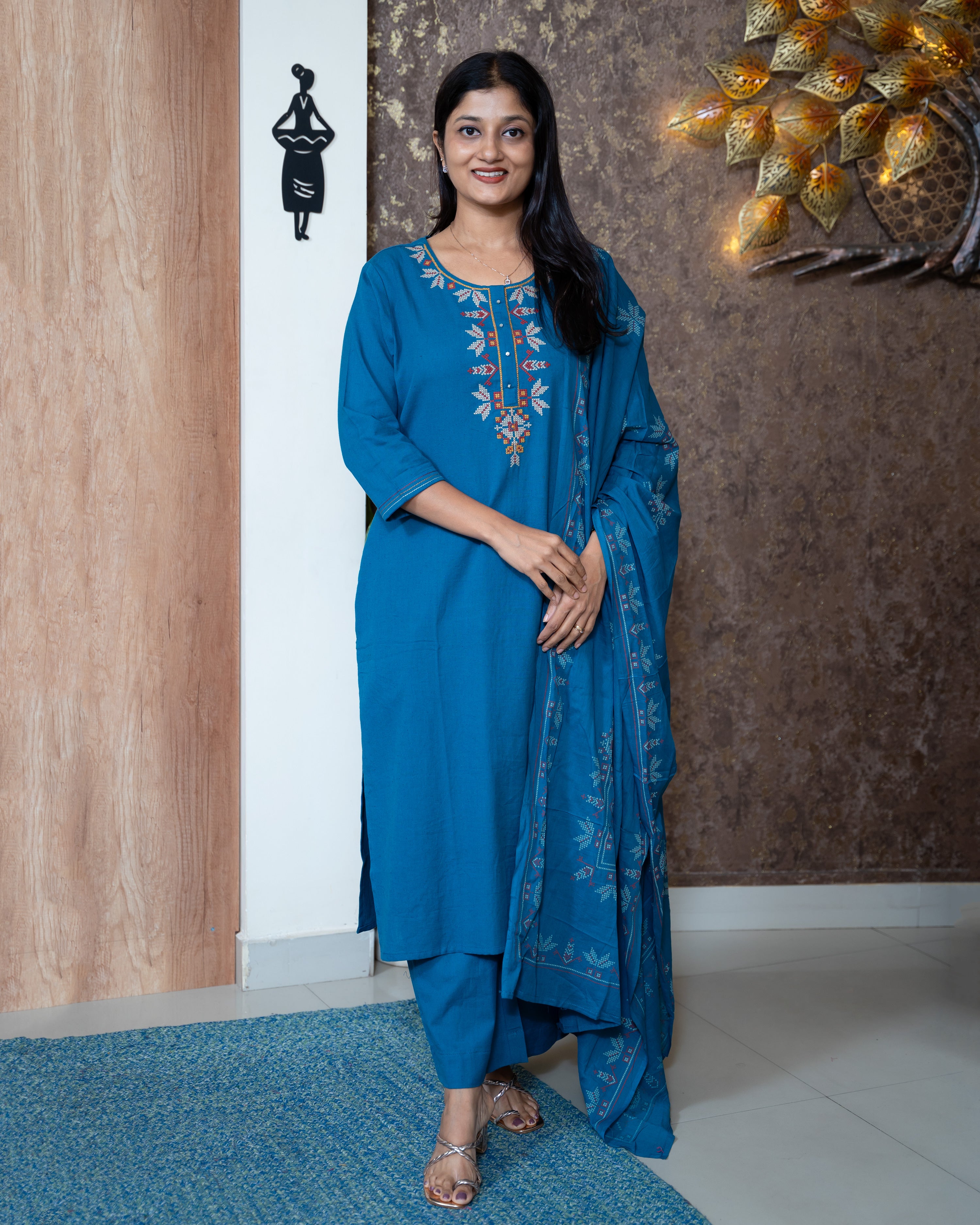 Load image into Gallery viewer, Cotton Suit-8648
