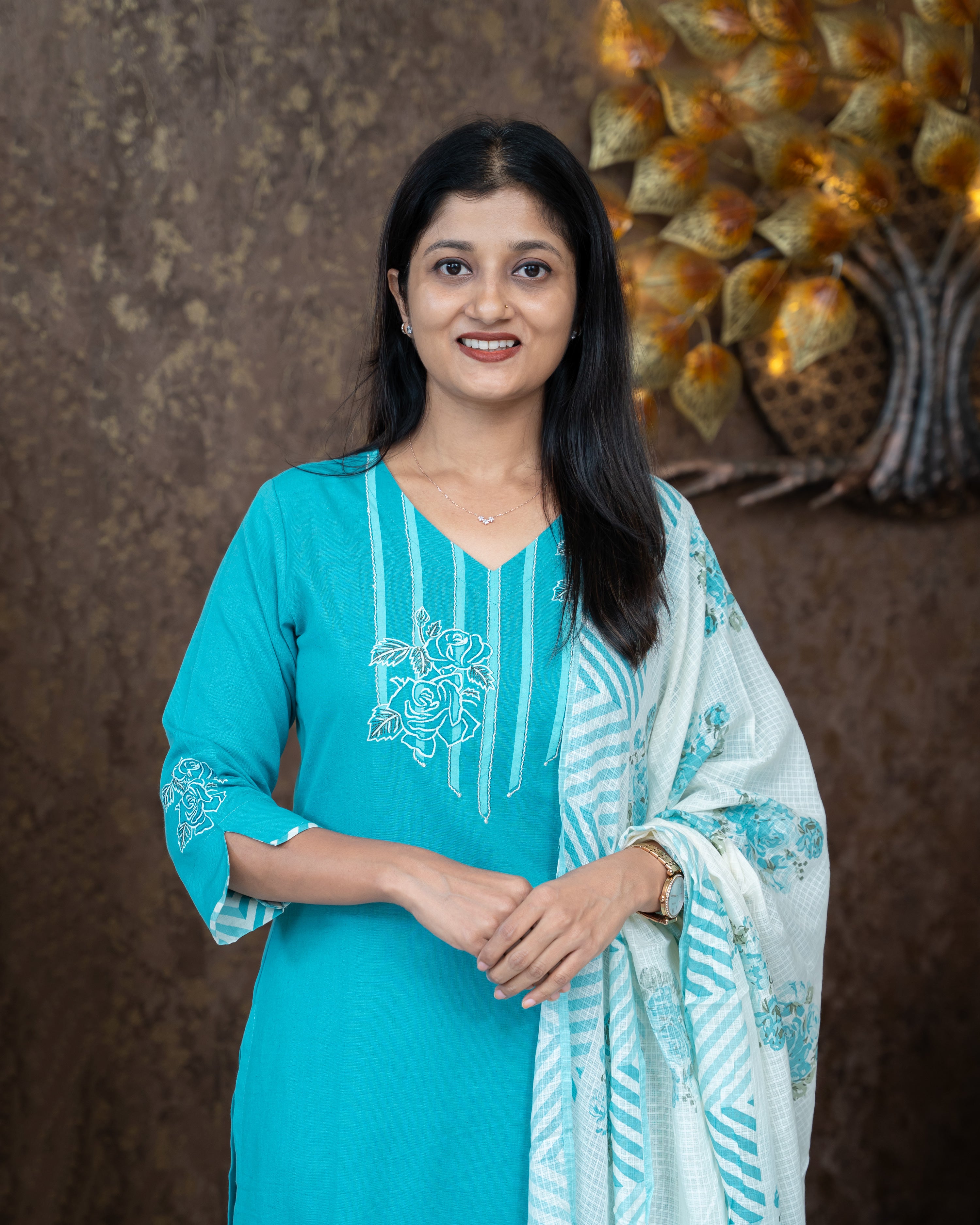 Load image into Gallery viewer, Pure Cotton Suit-4439
