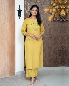 Pure Cotton Co-Ord Set-4438