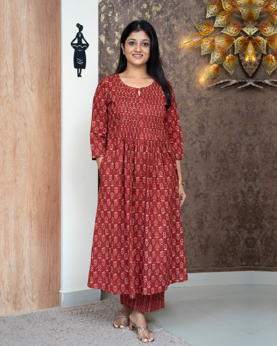 Pure Cotton Co-Ord Set-4437