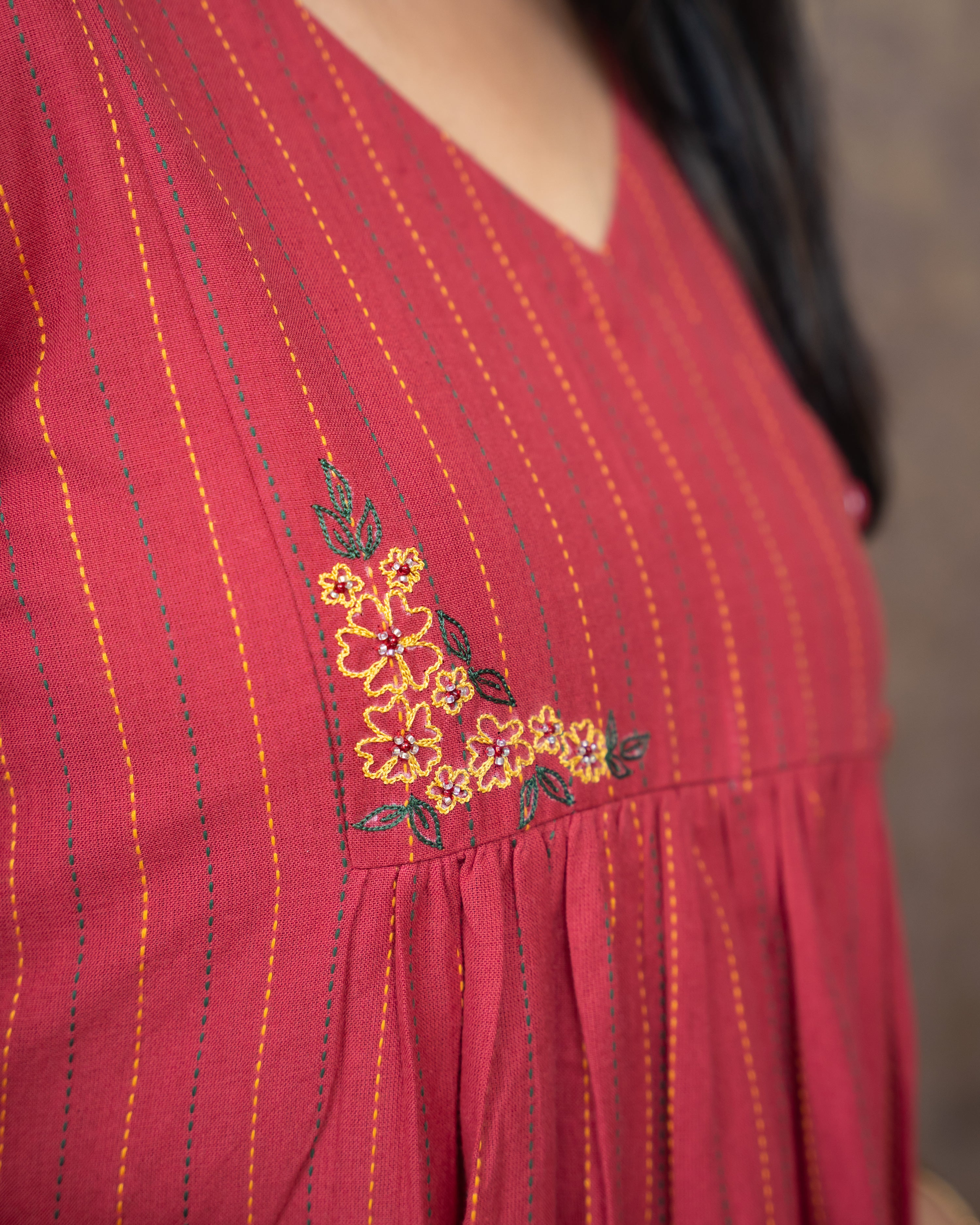 Load image into Gallery viewer, Cotton Designer Kurti(Pre-Order)-4470
