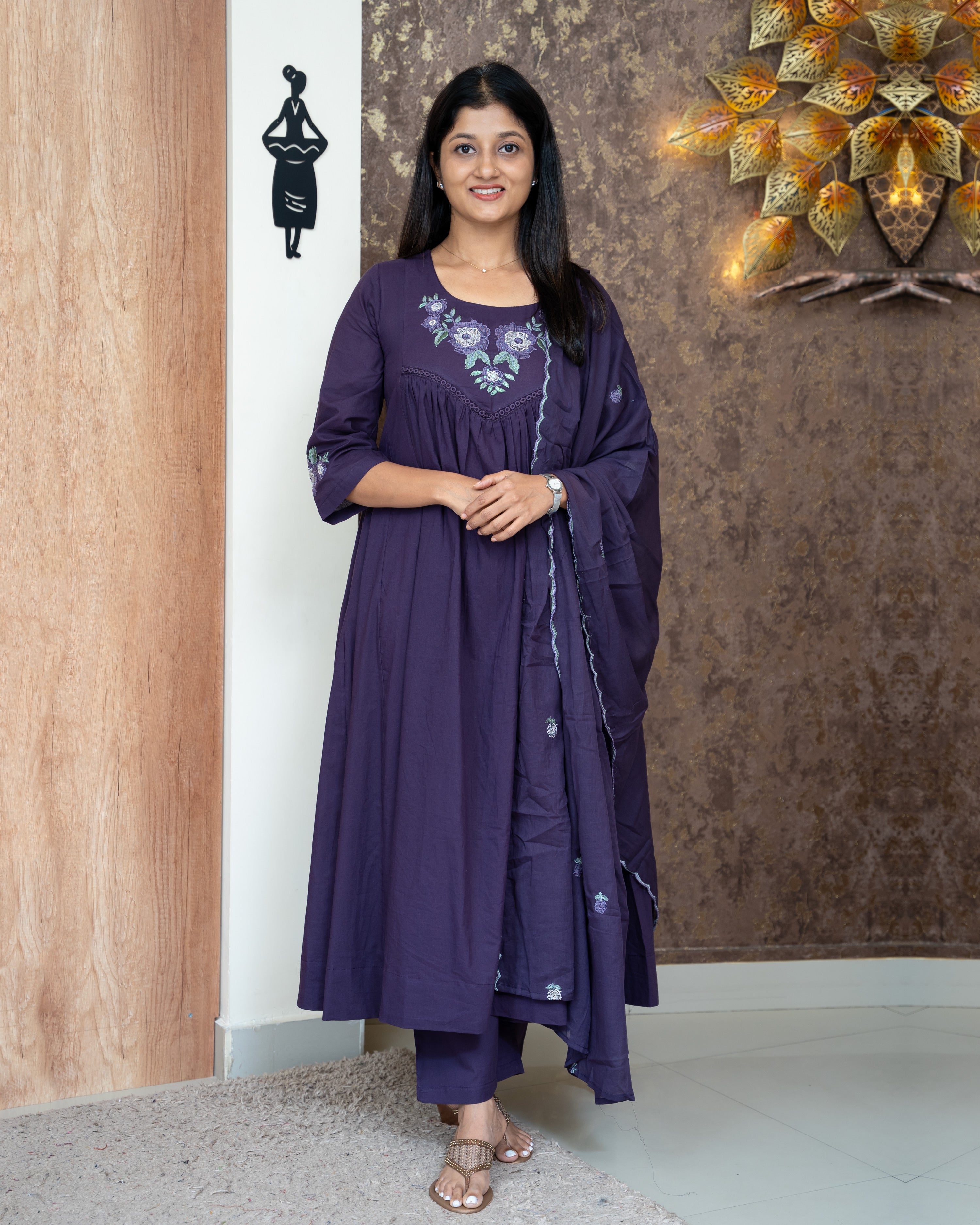 Load image into Gallery viewer, Pure Cotton Suit-4460
