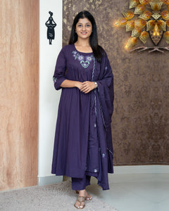 Pure Cotton Suit-4460