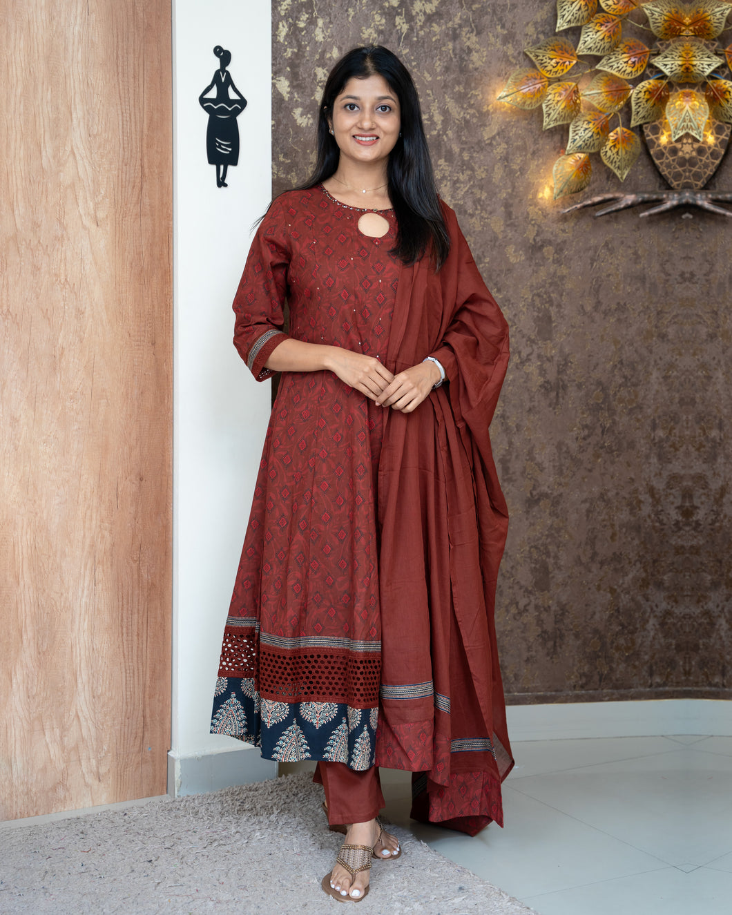 Pure Cotton Suit-4461