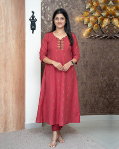 Cotton Designer Kurti(Pre-Order)-4501