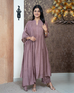 Mul Chanderi Suit-4512