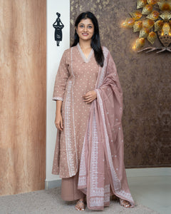 Pure Cotton Suit-4513