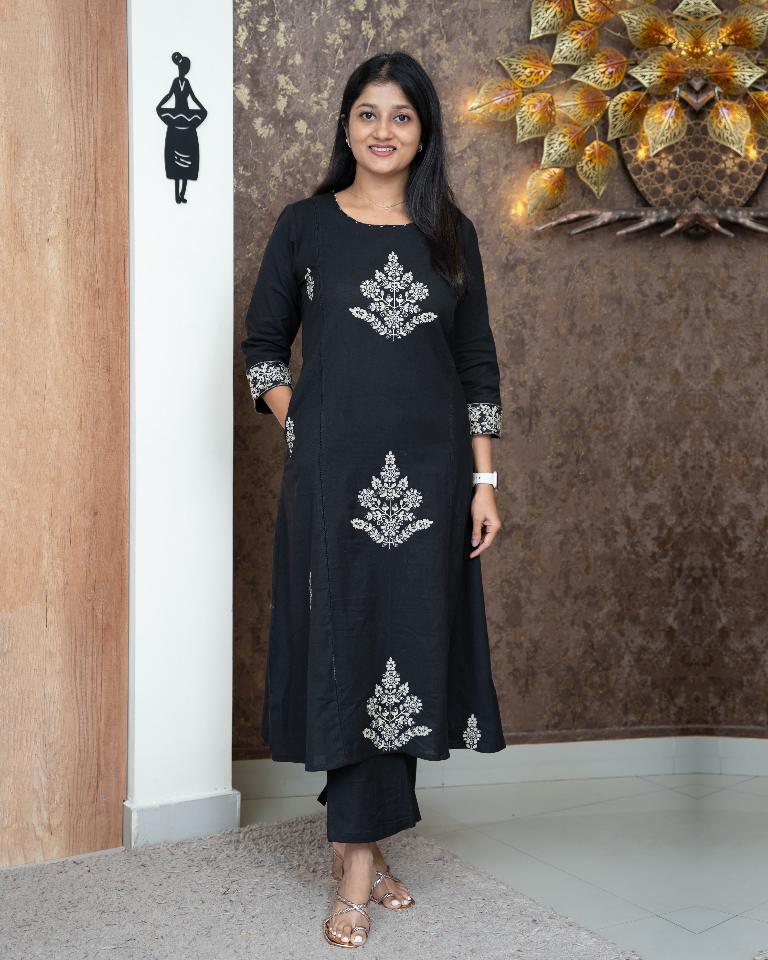 Load image into Gallery viewer, Cotton Co-Ord Set-4507
