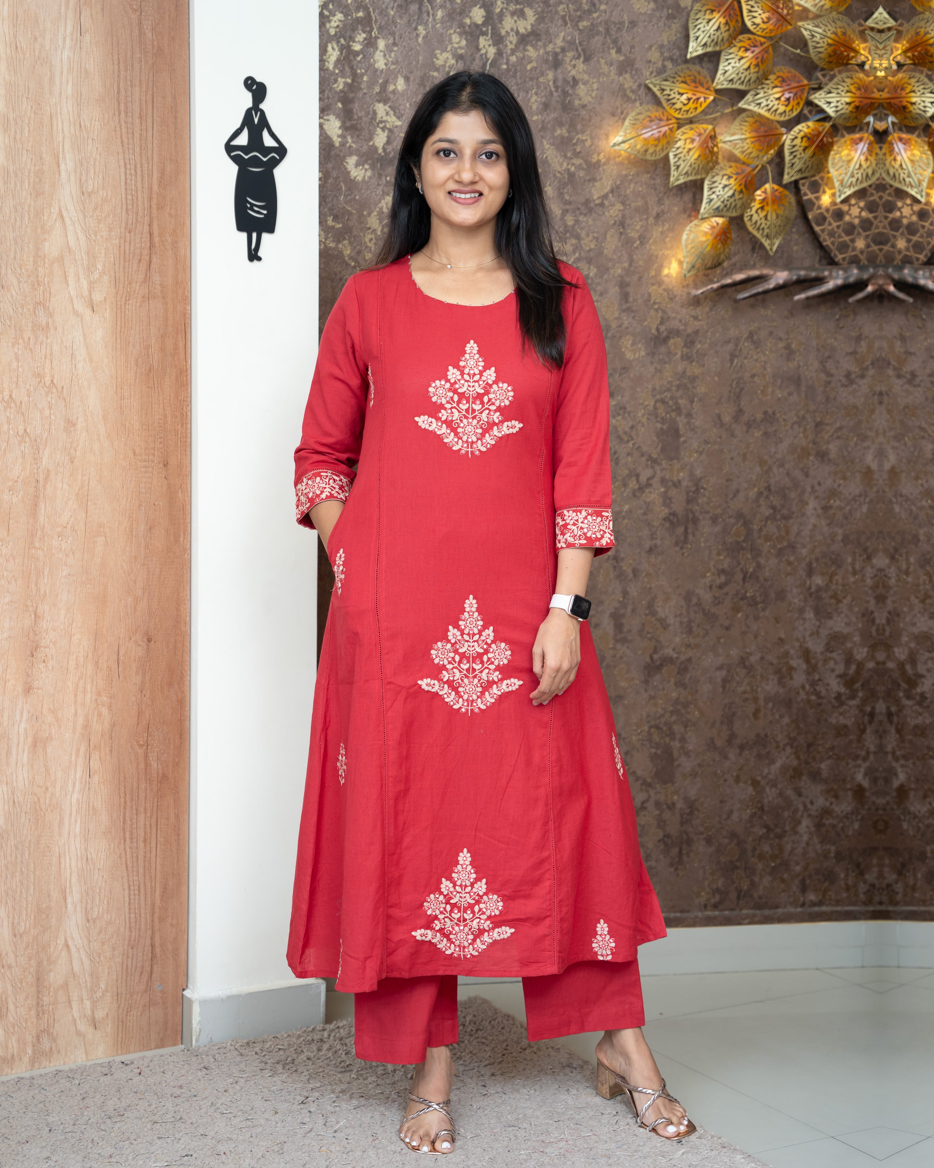 Load image into Gallery viewer, Cotton Co-Ord Set-4507
