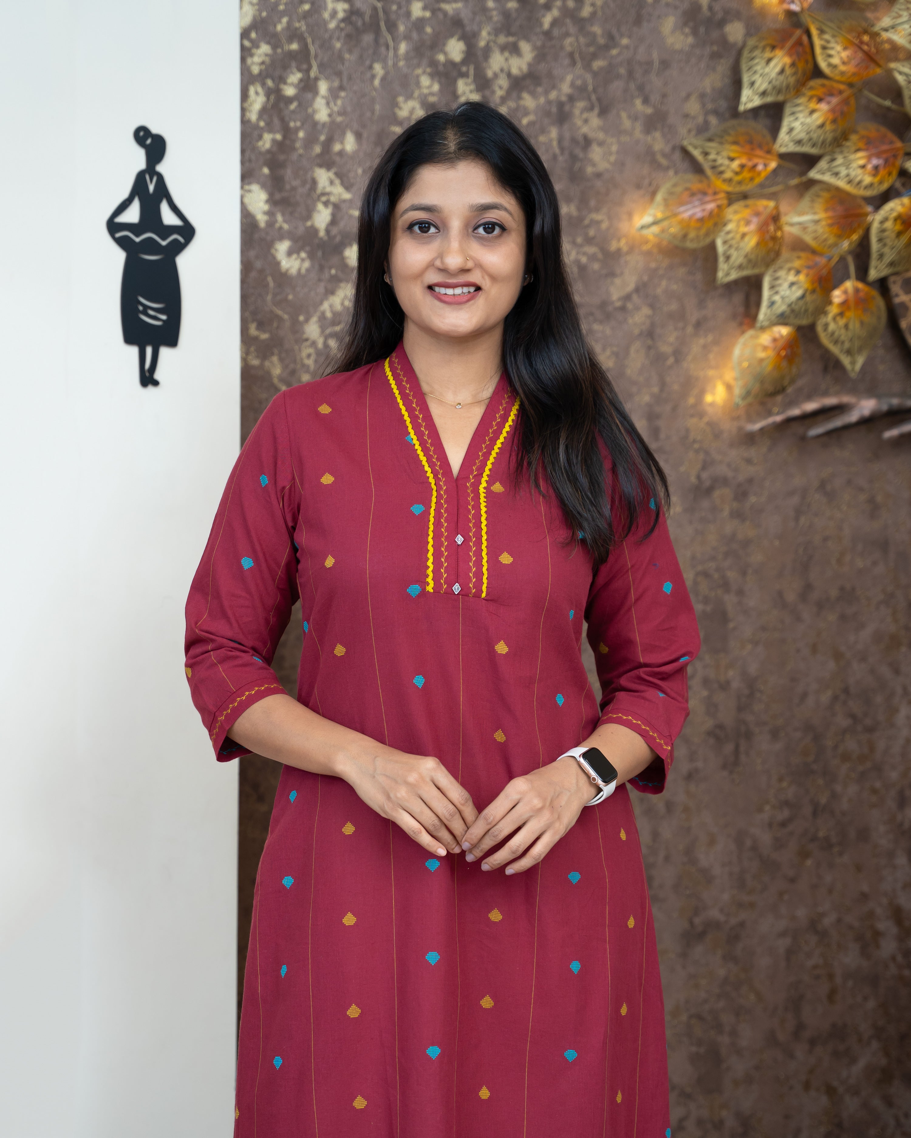 Load image into Gallery viewer, Cotton Kurti-4558
