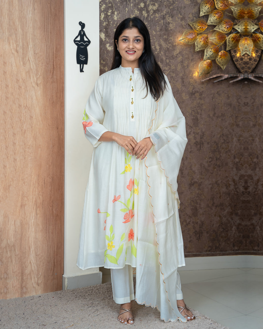 Mul Chanderi Suit-4526