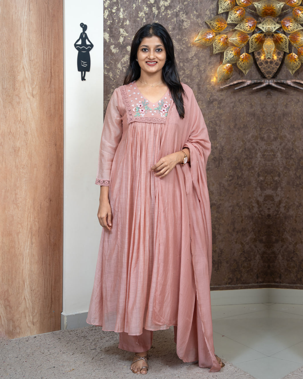 Pure Mul Chanderi Suit-4588