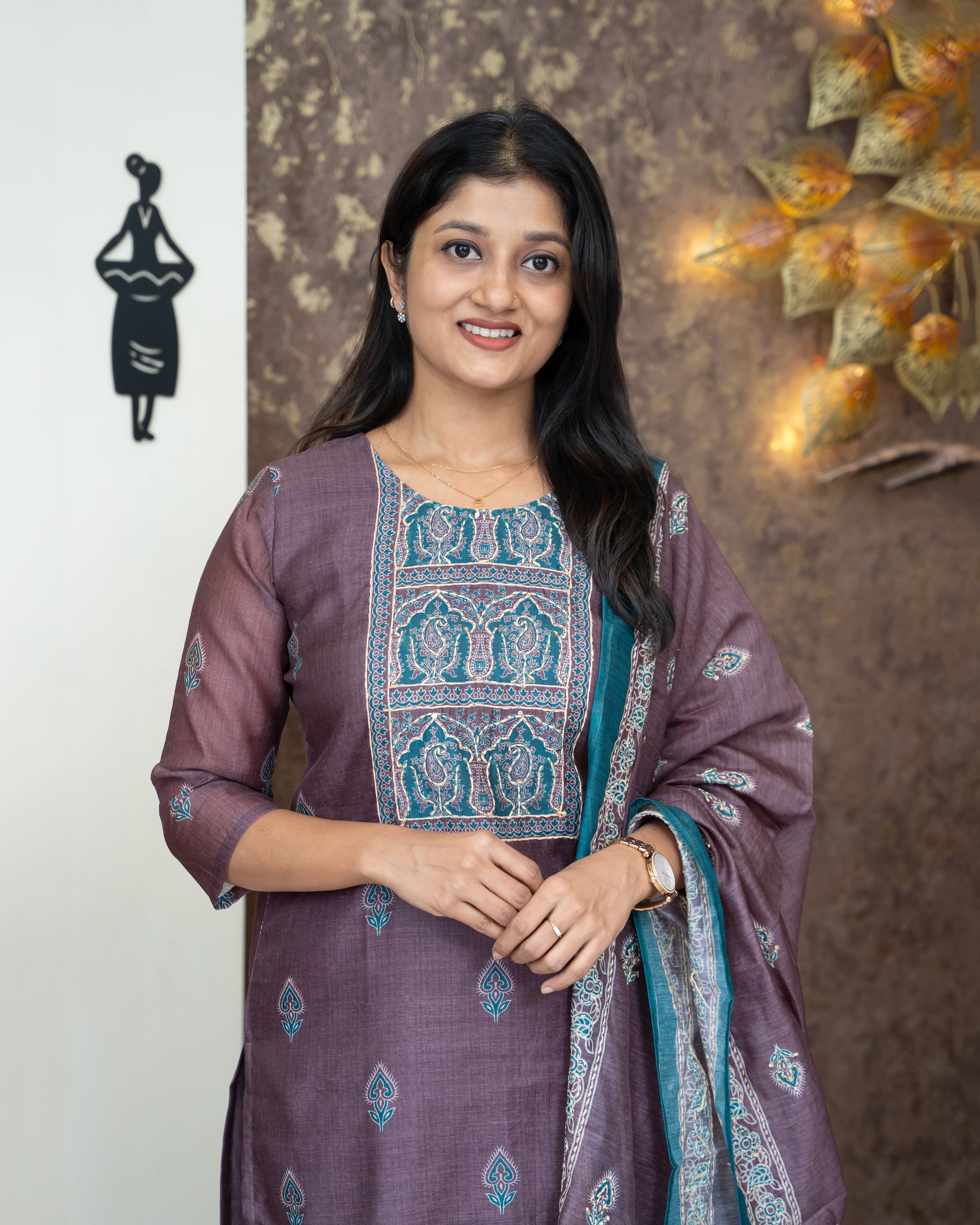 Load image into Gallery viewer, Semi Silk Suit-4606
