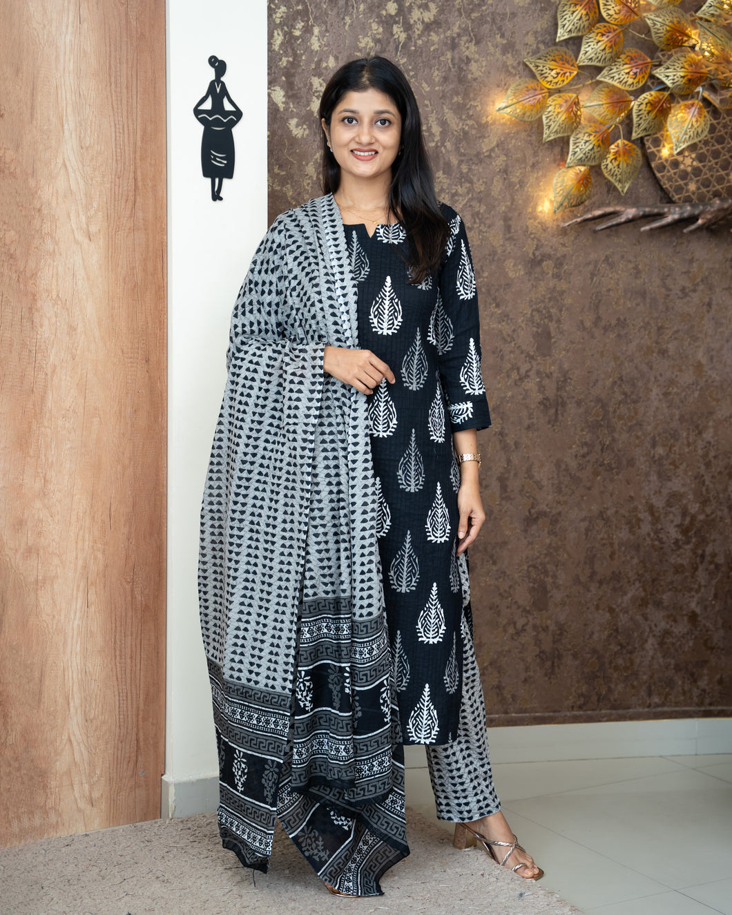 Pure Cotton Suit-4611