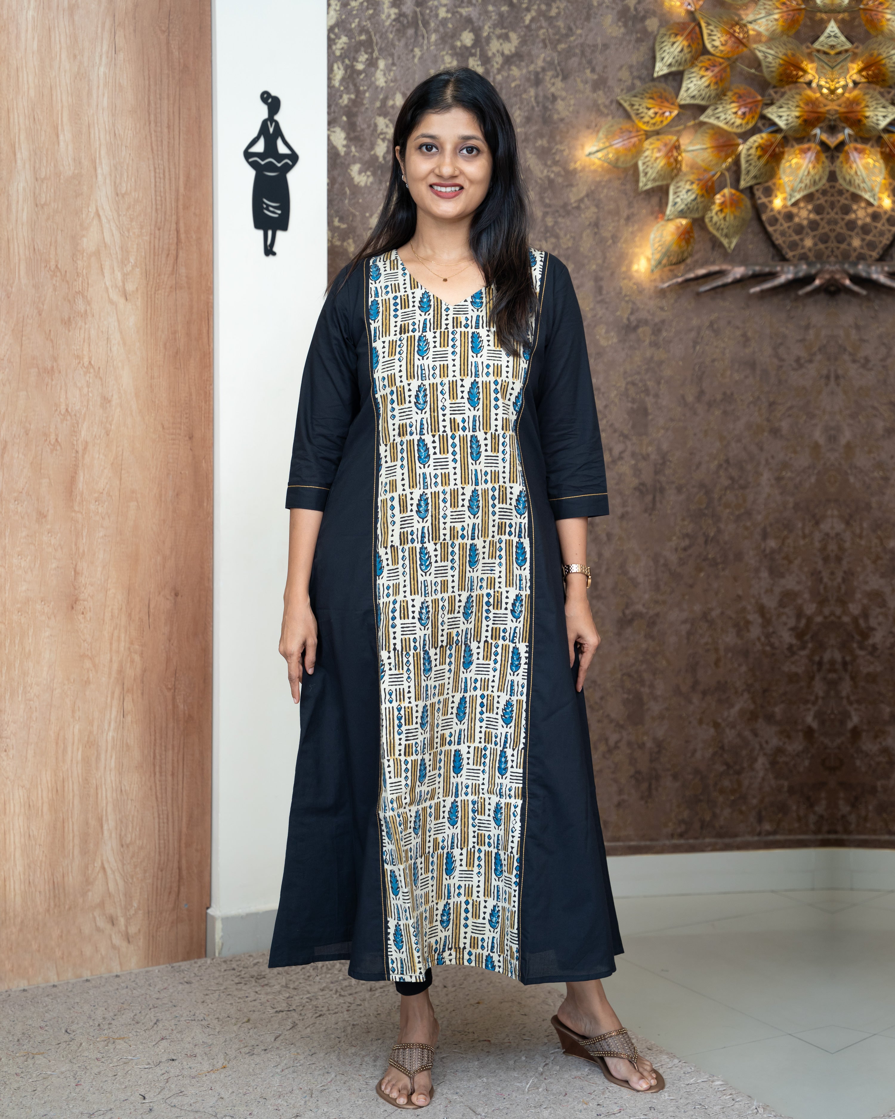 Load image into Gallery viewer, Pure Cotton Designer Kurti(Pre-Order)-4616
