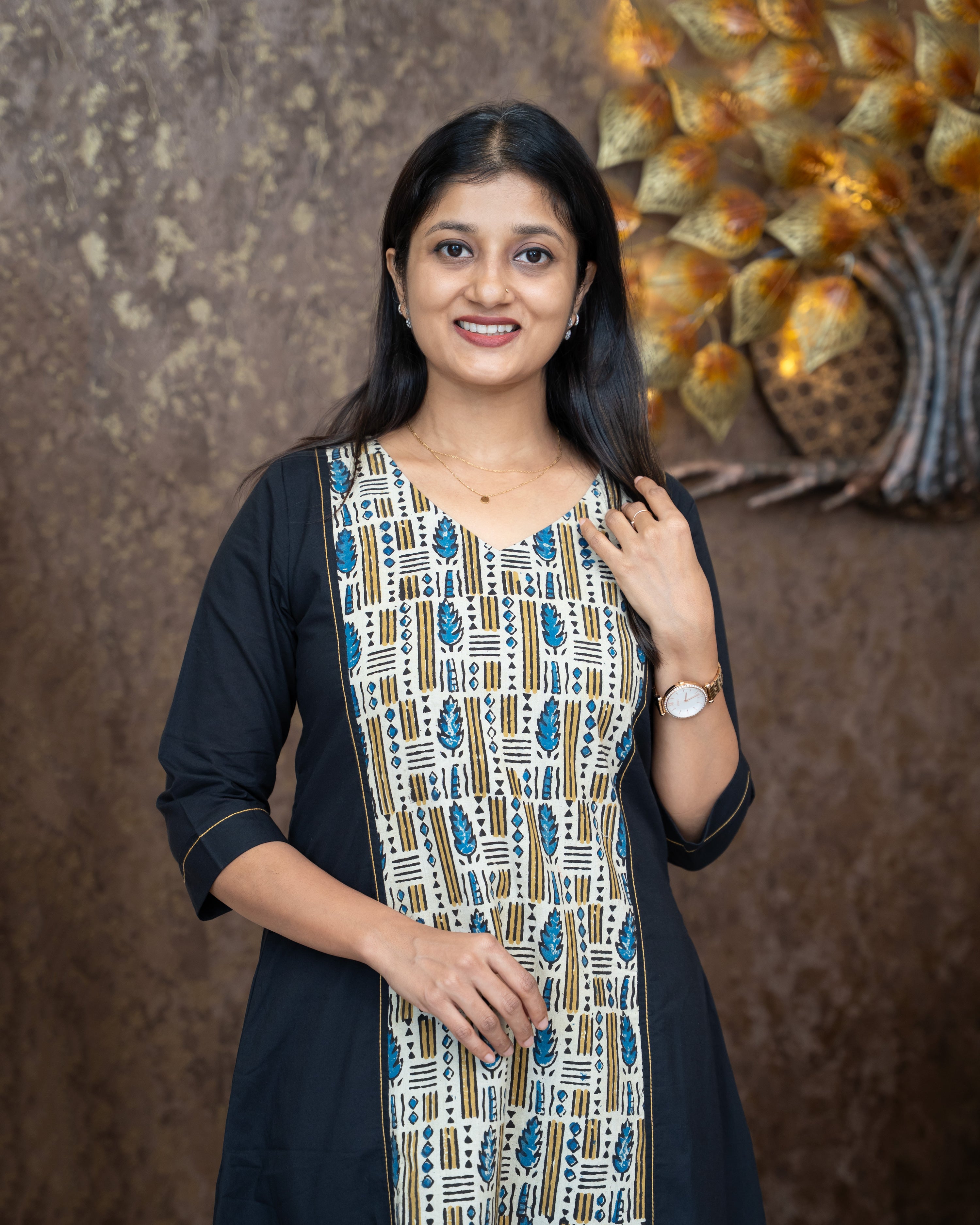 Load image into Gallery viewer, Pure Cotton Designer Kurti(Pre-Order)-4616
