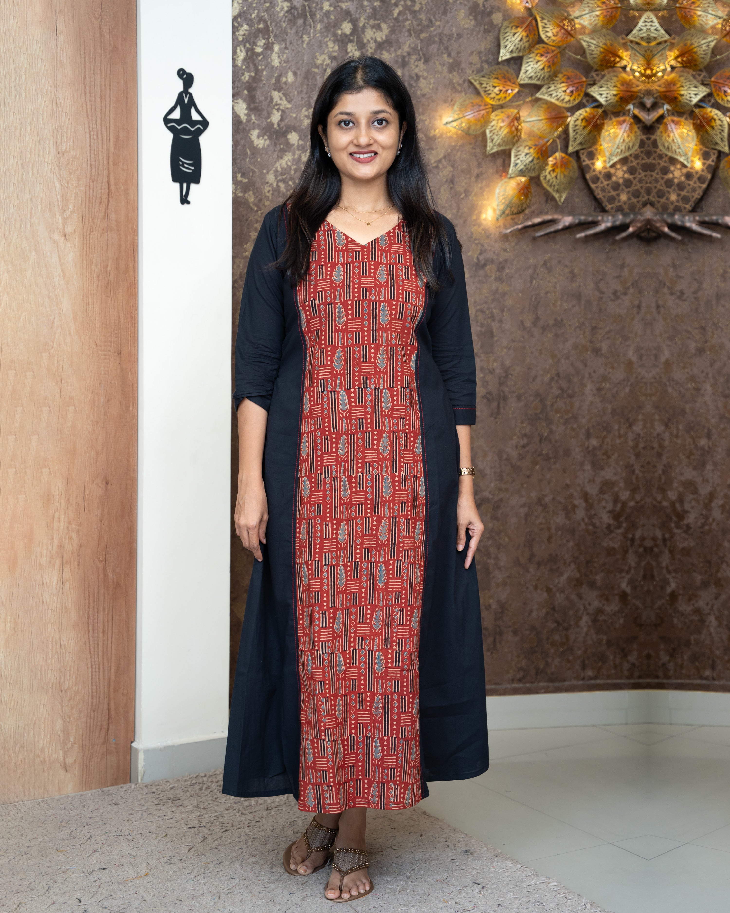 Load image into Gallery viewer, Pure Cotton Designer Kurti(Pre-Order)-4616
