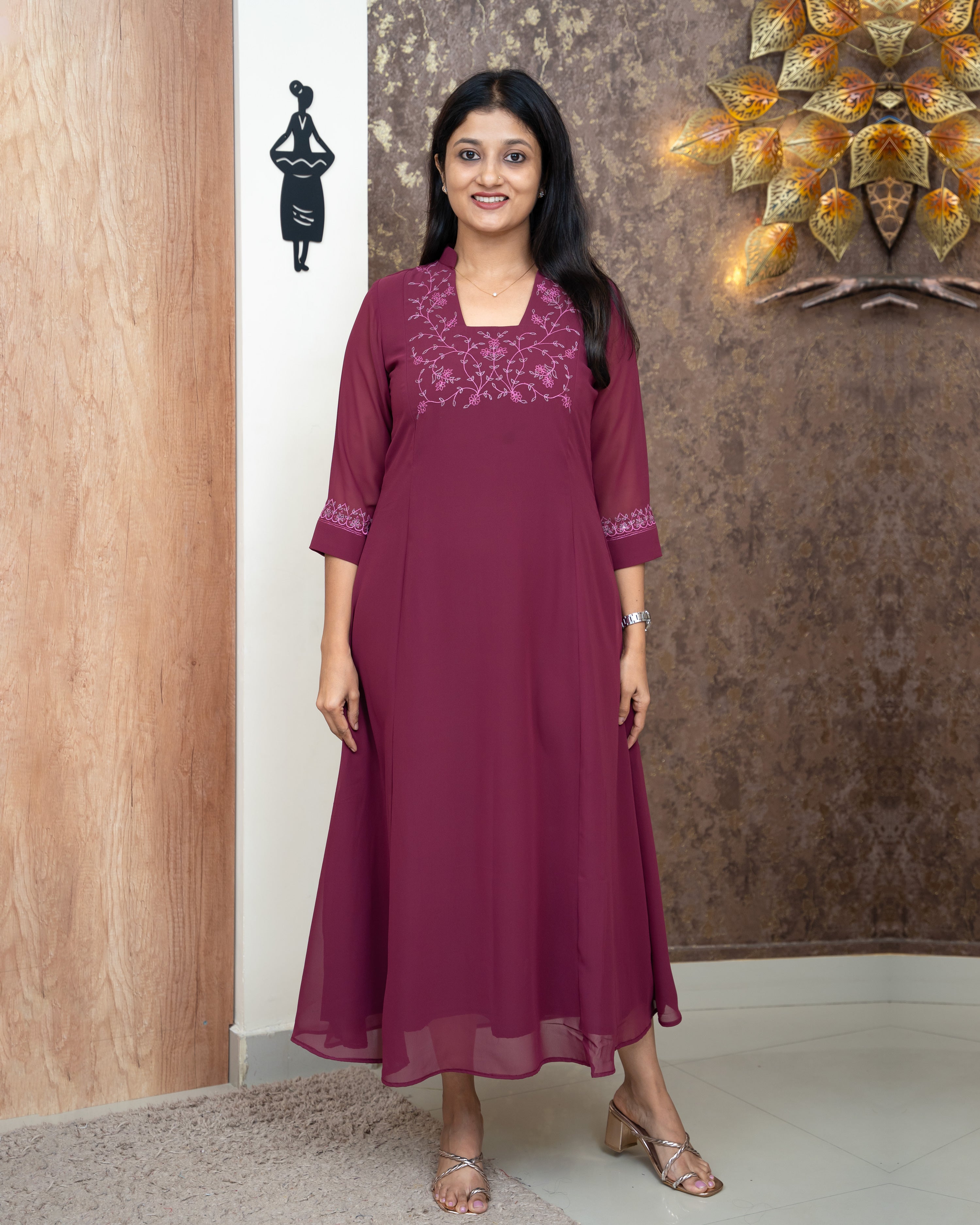 Load image into Gallery viewer, Faux Georgette Designer Wear(Pre-Order)-4715
