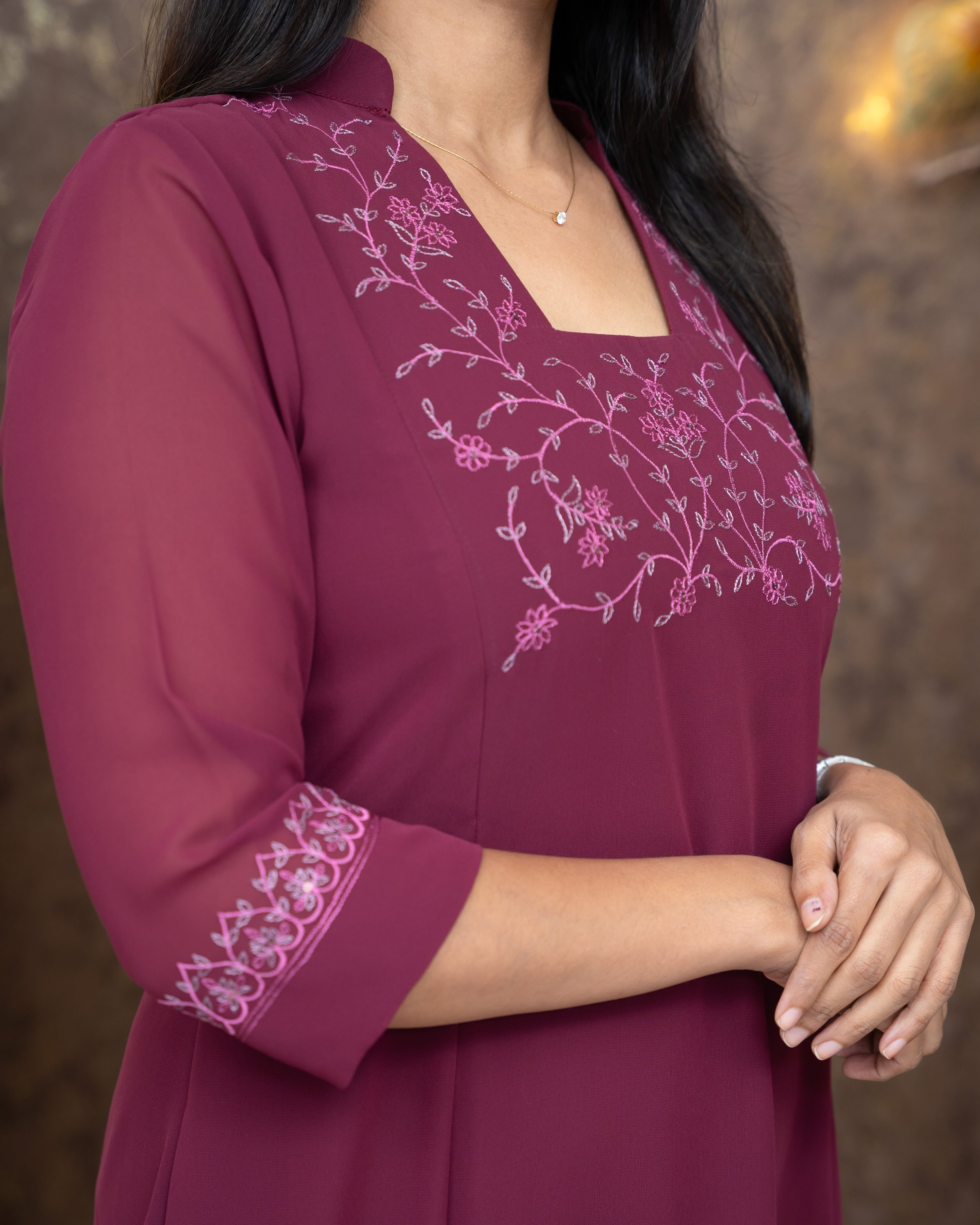 Load image into Gallery viewer, Faux Georgette Designer Wear(Pre-Order)-4715
