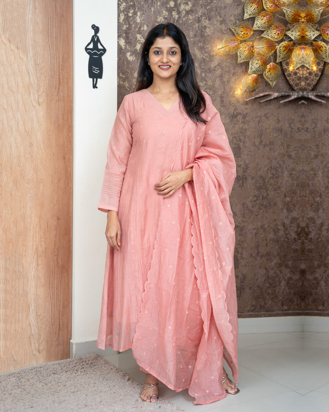 Mul Chanderi Suit-4744