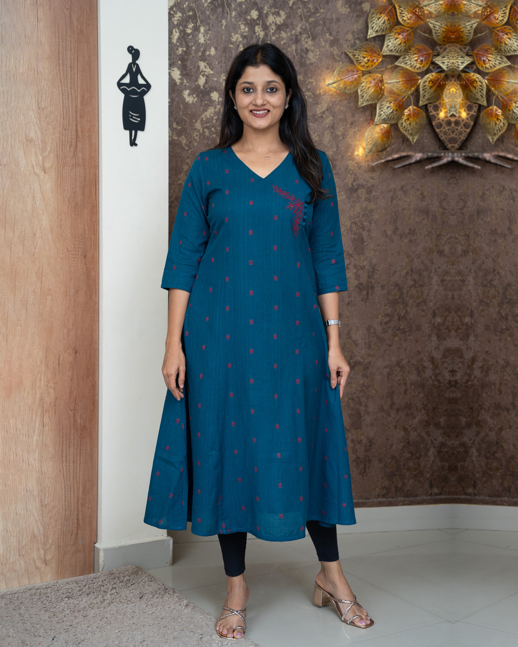 Pure Cotton Designer Kurti(Pre-Order)-843