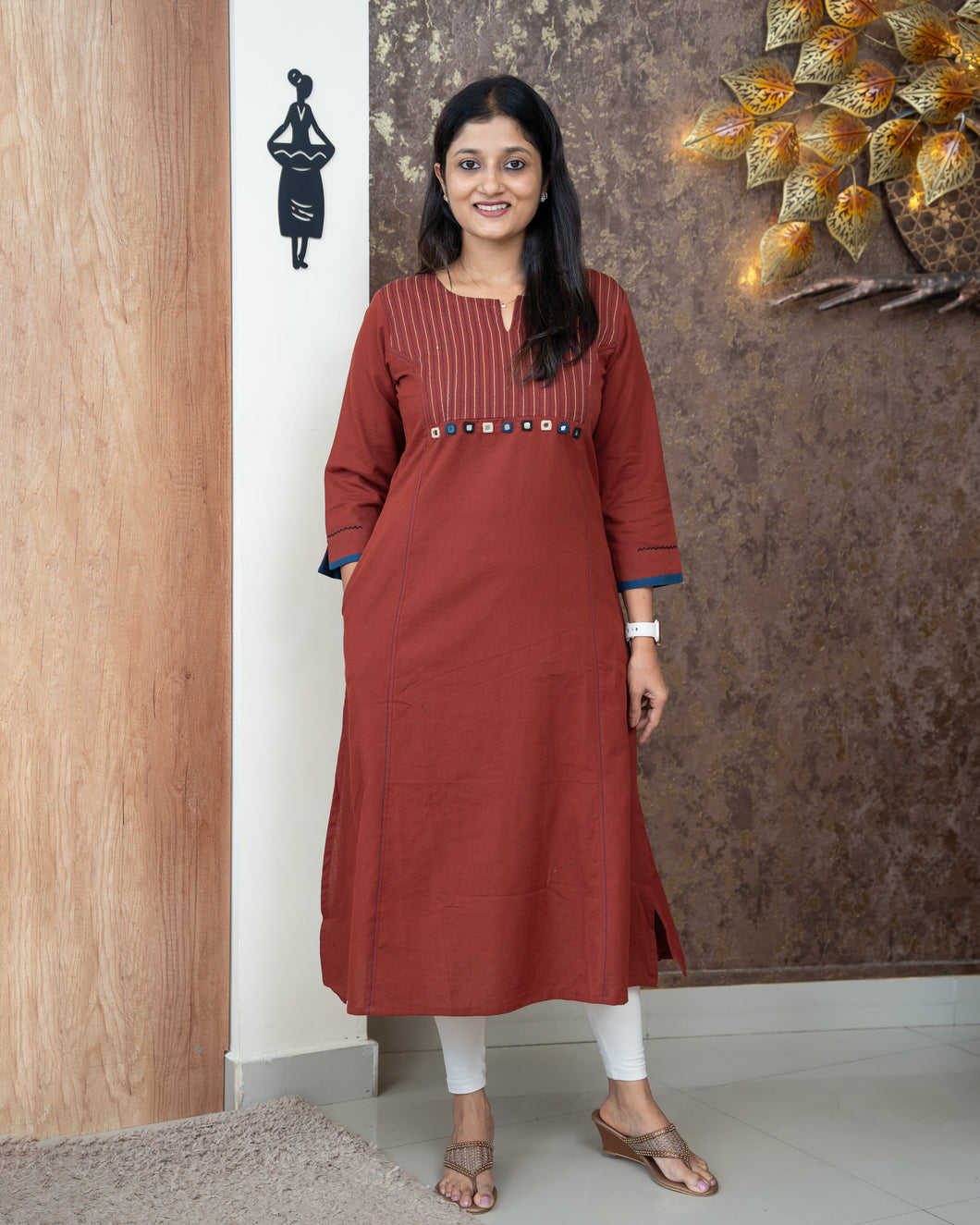 Pure Cotton Kurti-4768