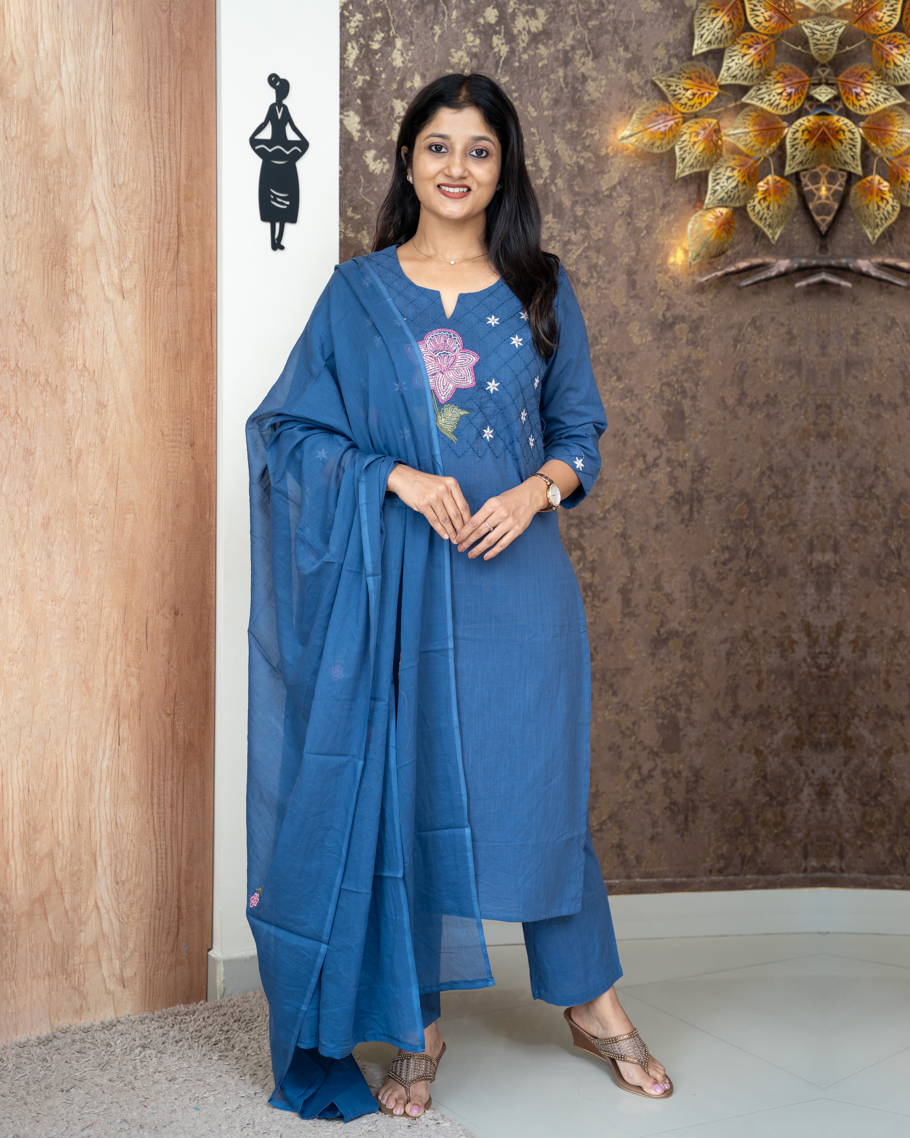 Load image into Gallery viewer, Pure Cotton Suit-4748
