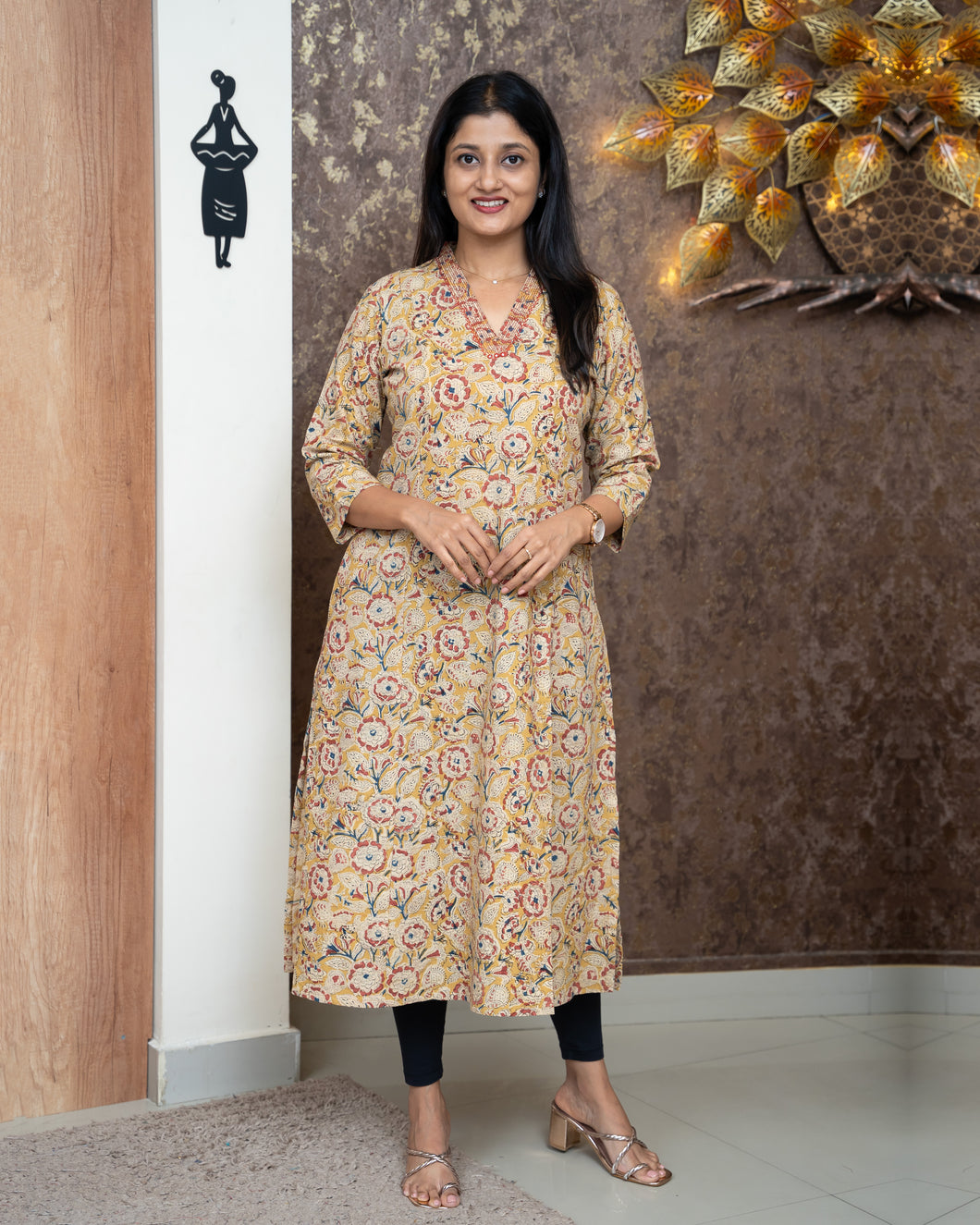 Kalamkari Kurti-4819