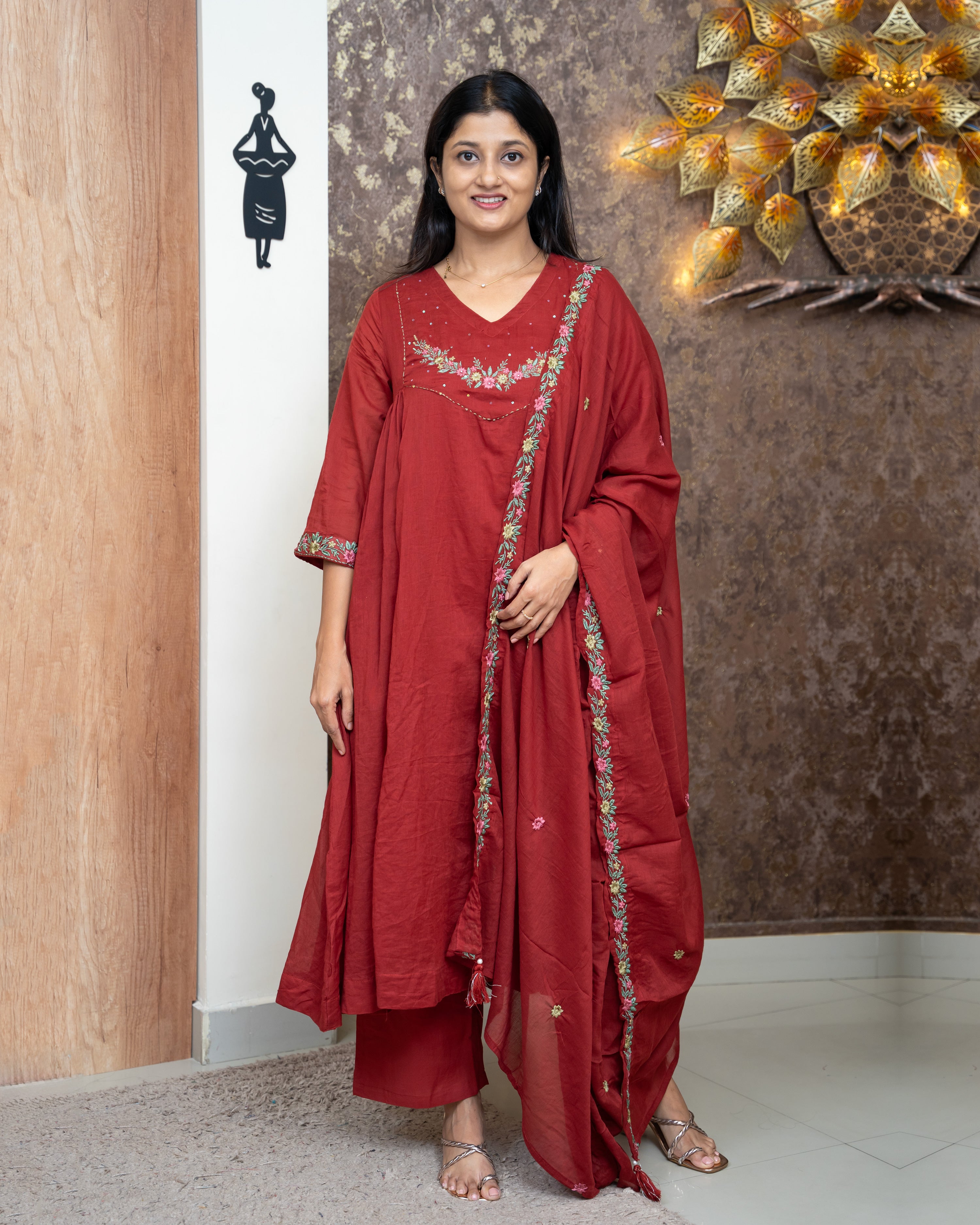 Load image into Gallery viewer, Mul Cotton Designer Kurti-4834
