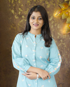 Pure Cotton Co-Ord Set-00212