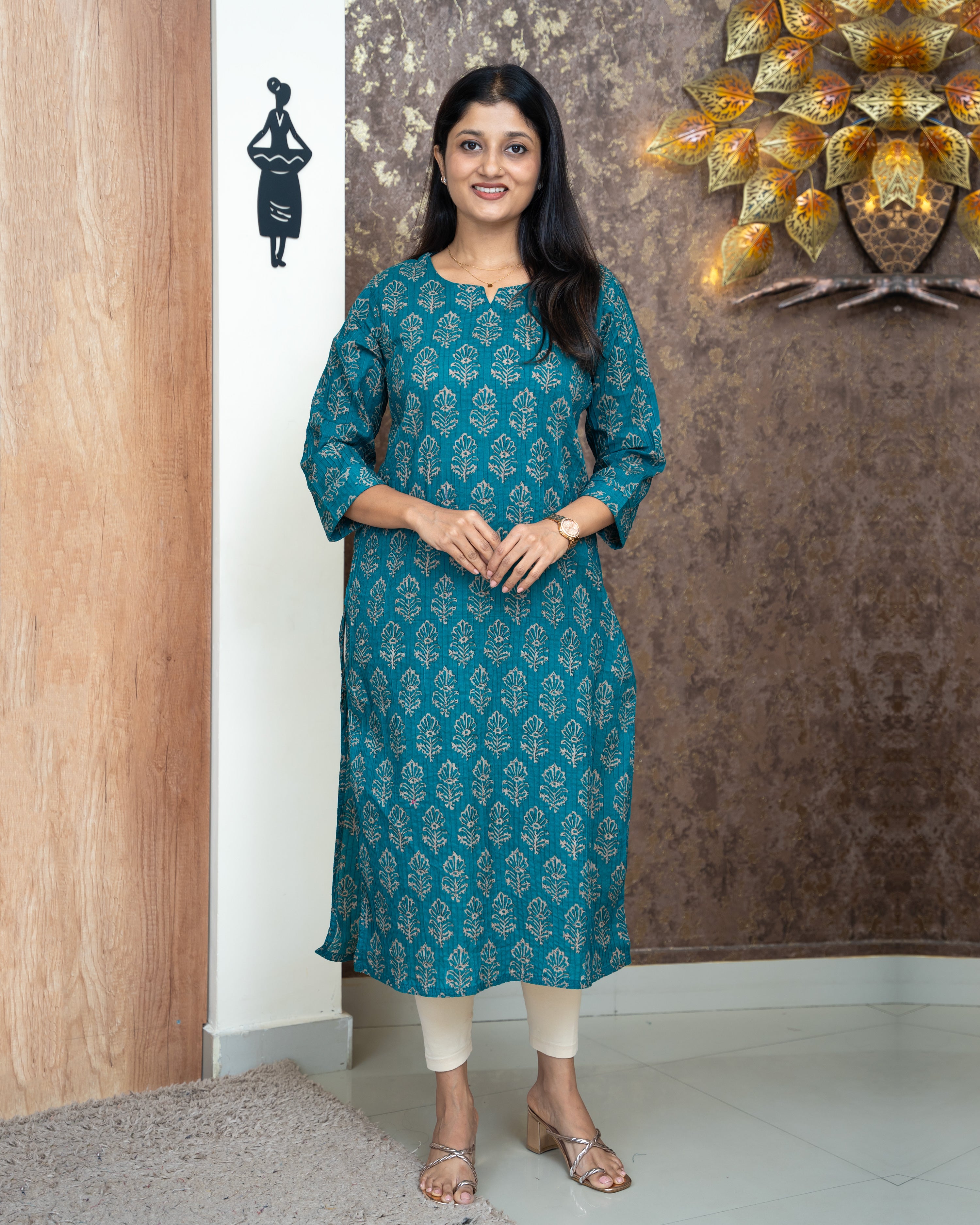 Load image into Gallery viewer, Cotton Kurti-4879
