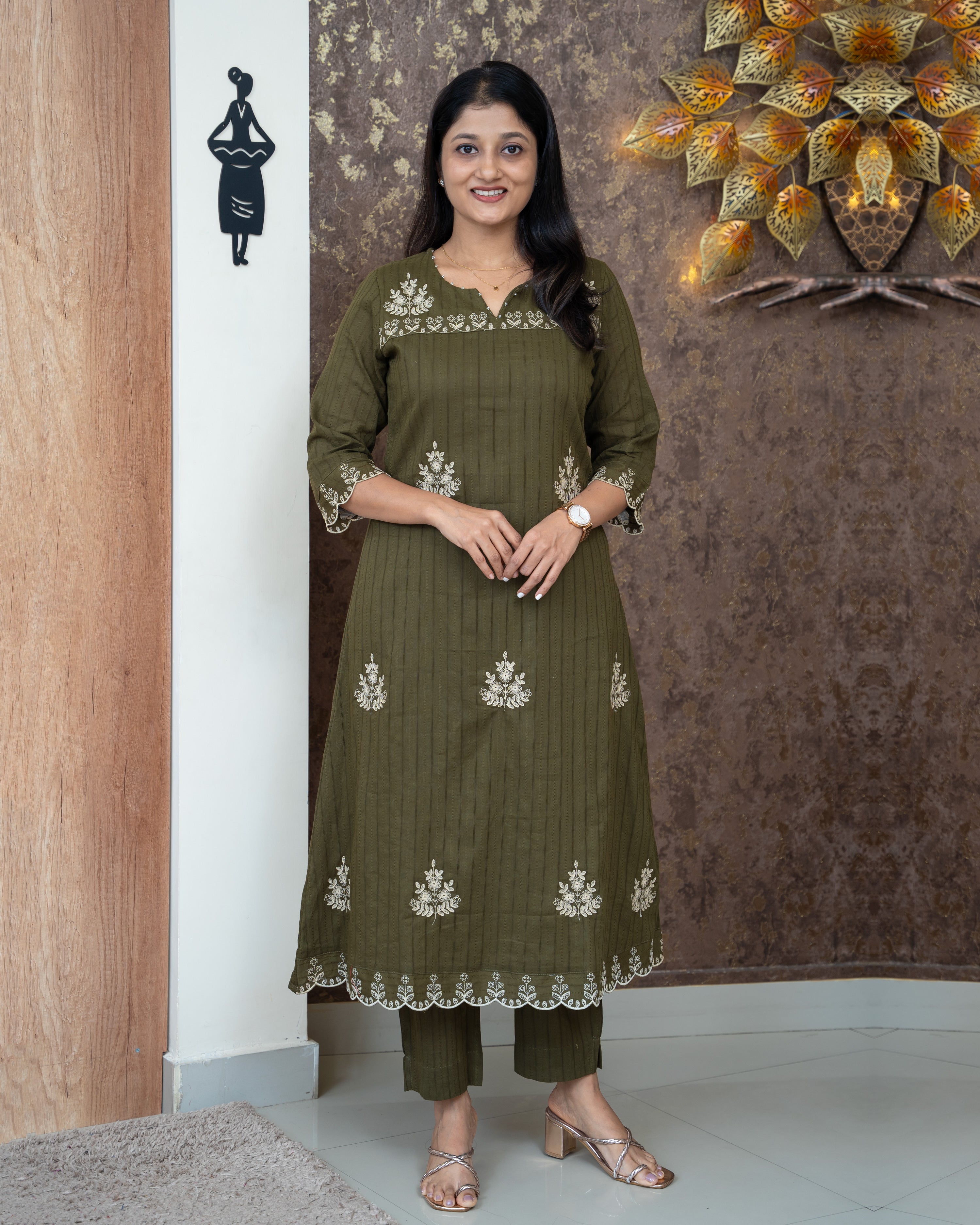 Load image into Gallery viewer, Pure Cotton Co-Ord Set - 4958
