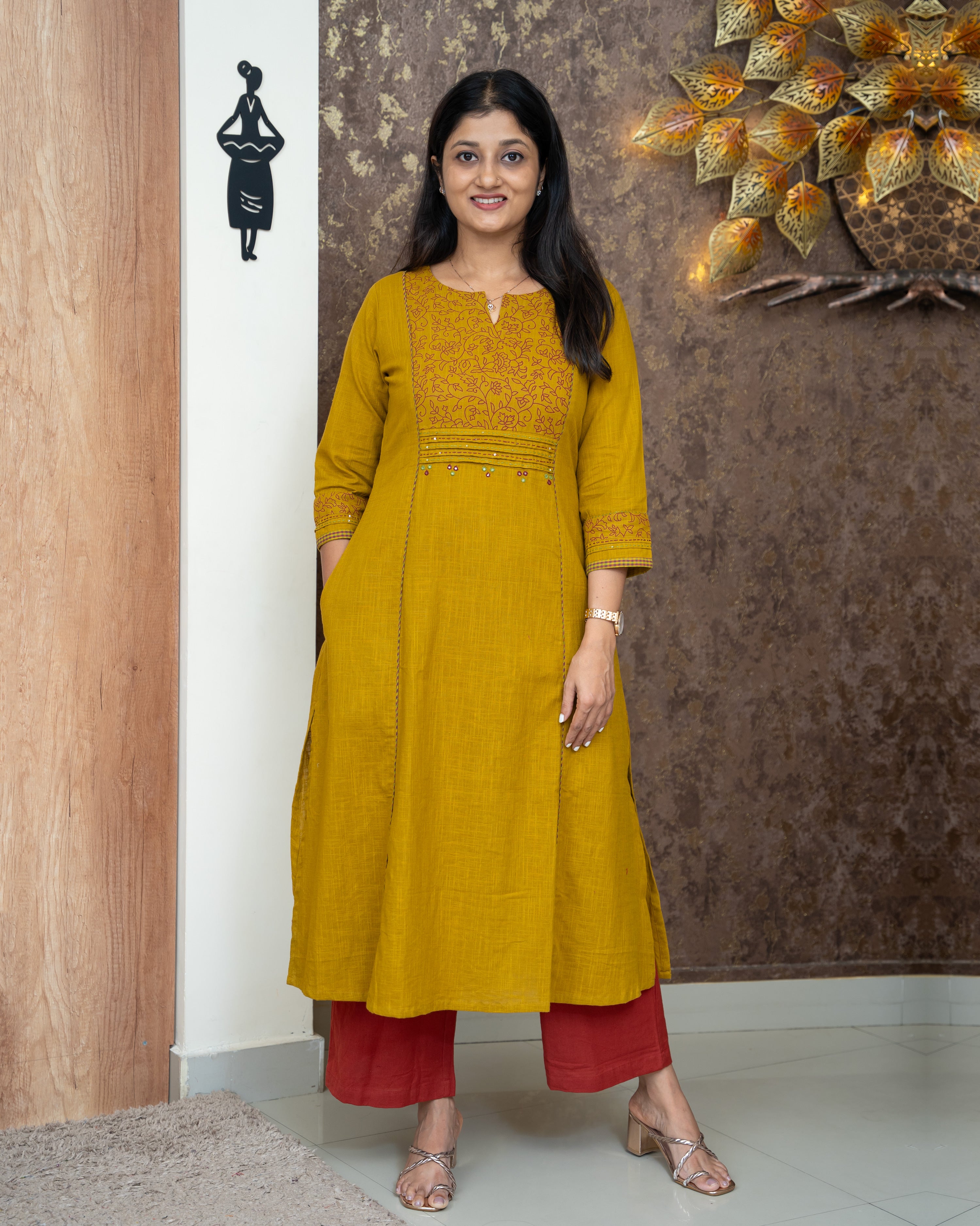 Load image into Gallery viewer, Cotton Kurti- 4978
