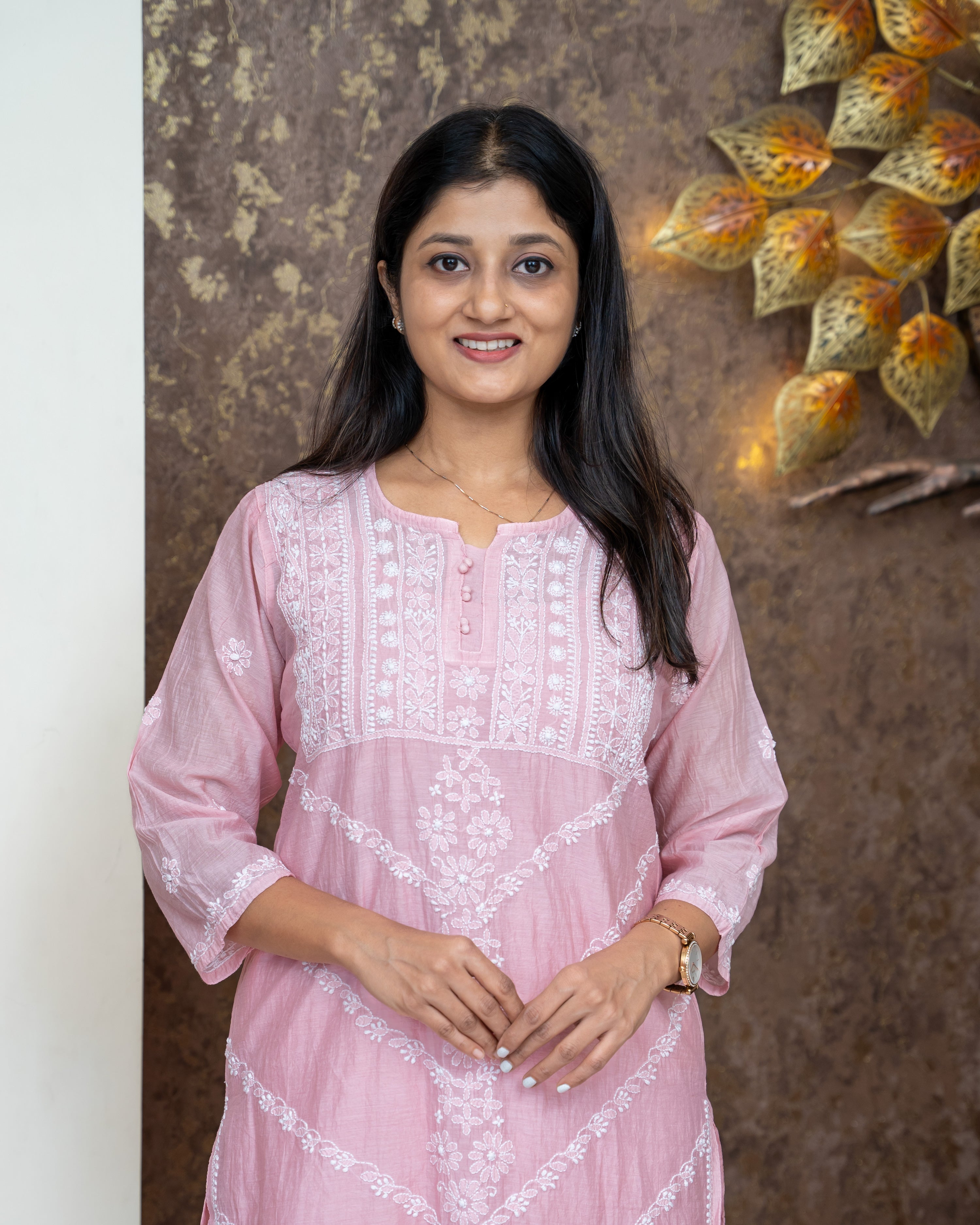 Load image into Gallery viewer, Mul Chanderi Co-Ord Set-4965
