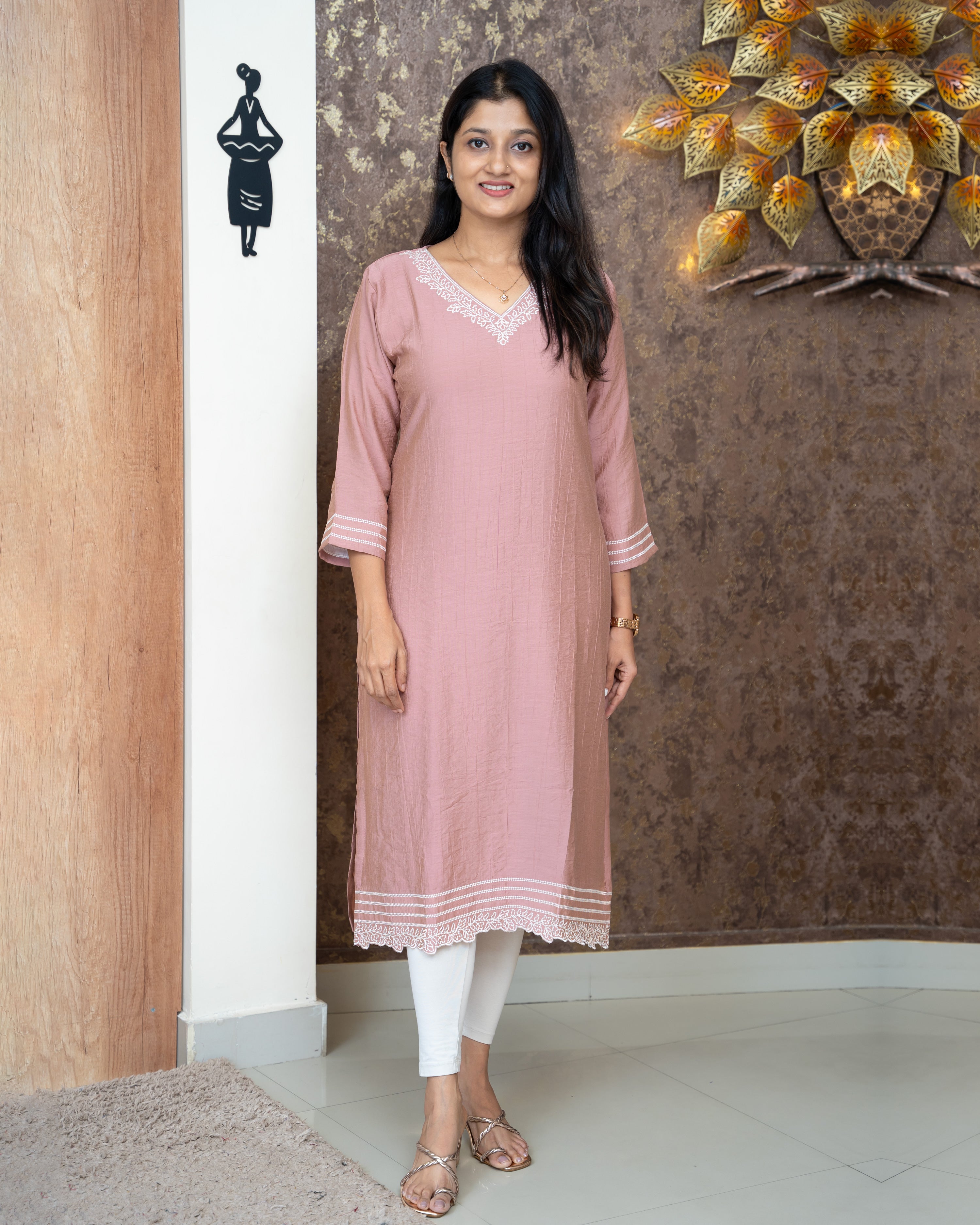 Load image into Gallery viewer, Semi Silk Kurti
