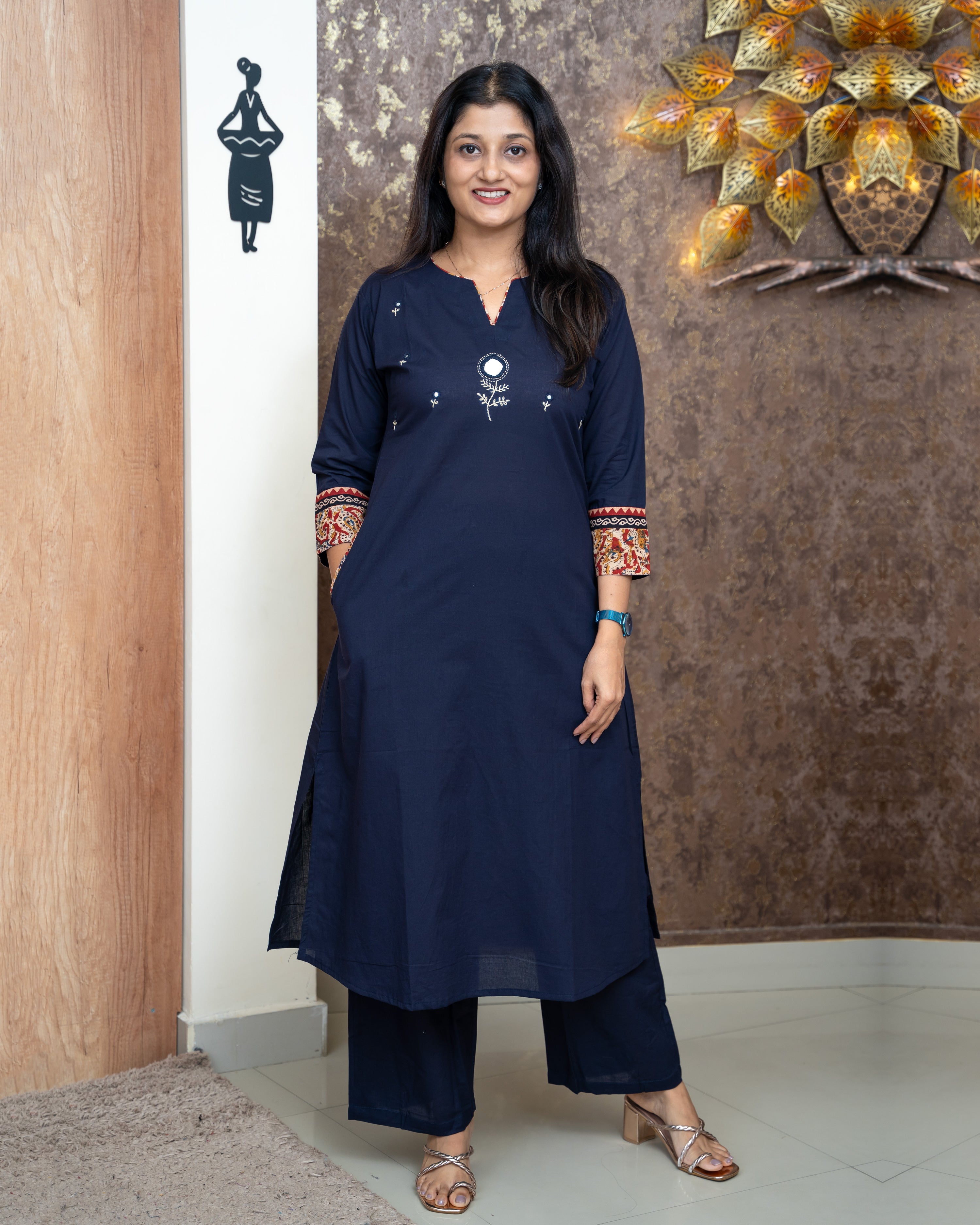 Load image into Gallery viewer, Cotton Co-Ord Set-5128
