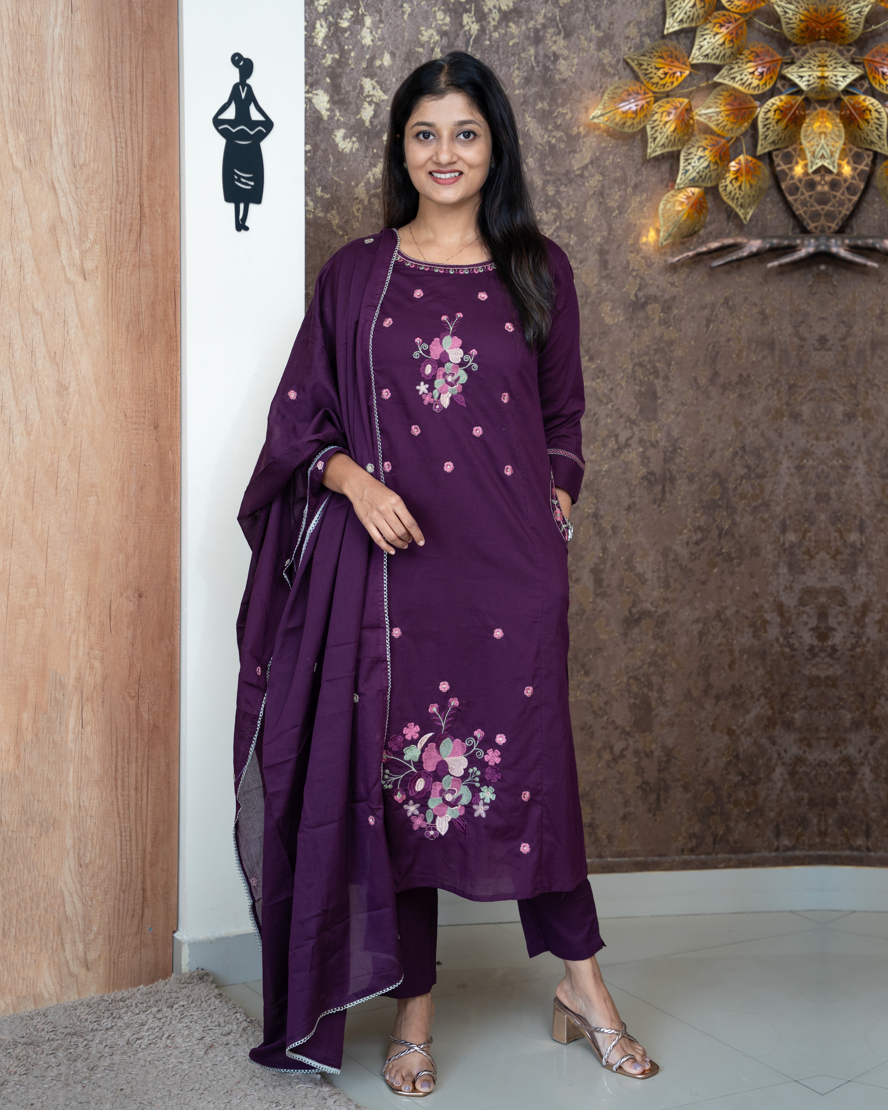 Load image into Gallery viewer, Mul Cotton Suit-5142
